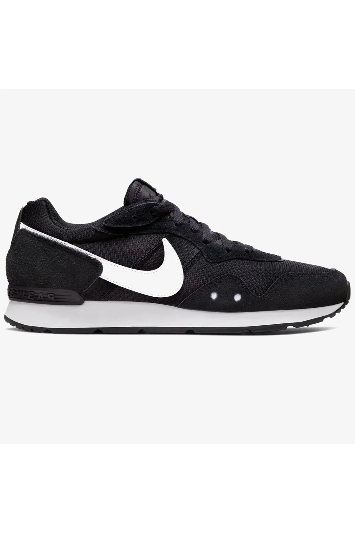 CK2944-002 Nike Venture Runner Unisex Leather Sneaker Hakiki Deri Günlük Spor Ayakkabı Siyah