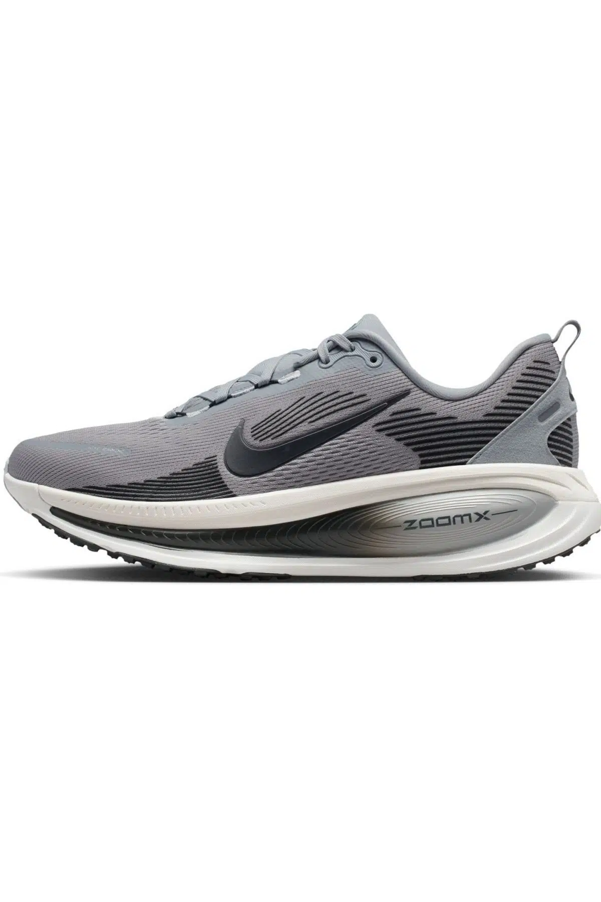 Nike Vomero 18 ZoomX Mens Running Shoes Reflektörlü Erkek Yürüyüş Koşu Ayakkabısı Gri
