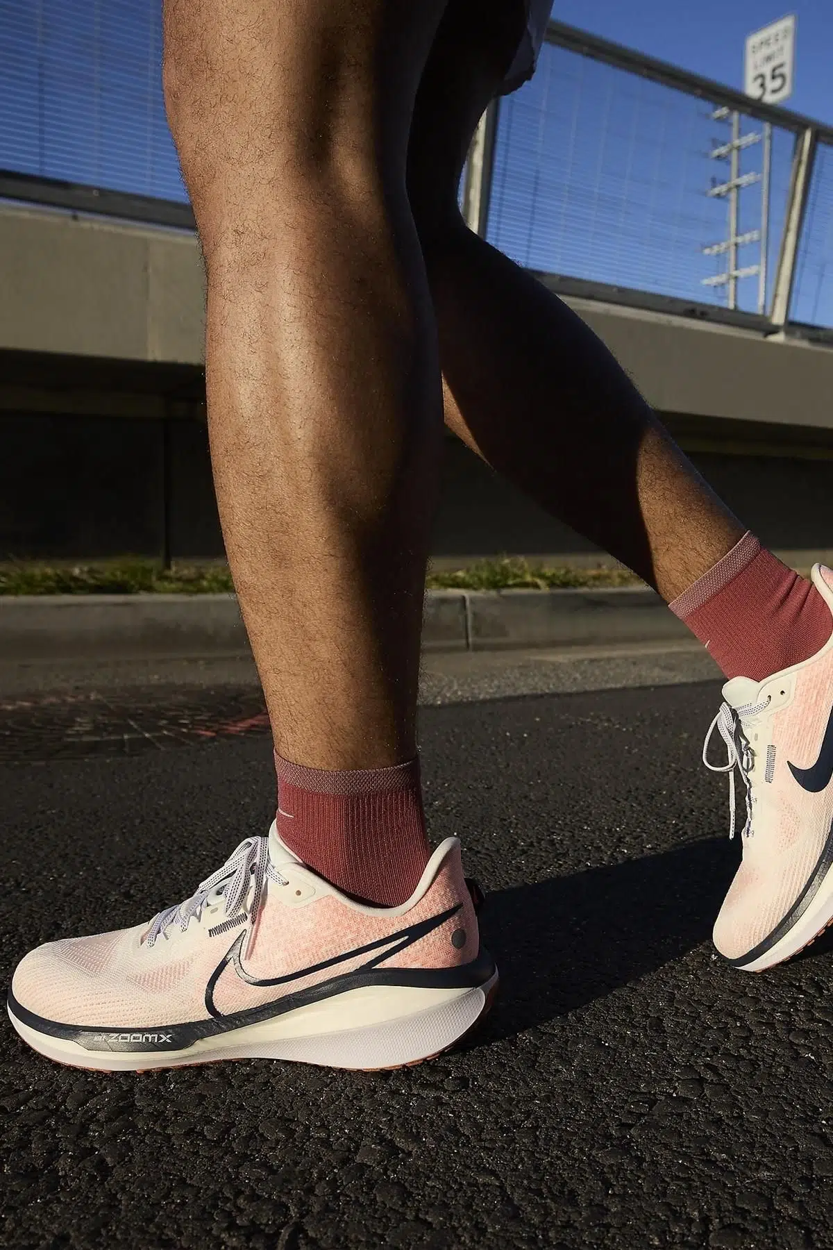 Nike Vomero Zoomx Runnig Shoes White Orange Yürüyüş Koşu Ayakkabısı Beyaz Turuncu