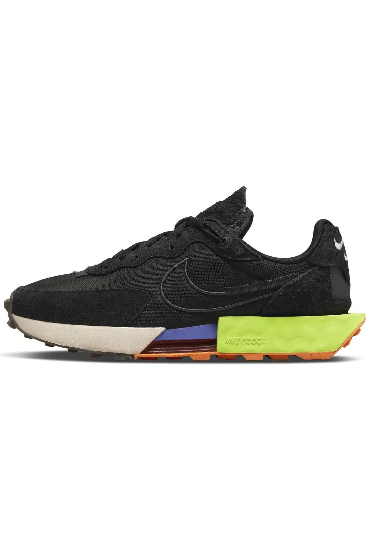 Nike W Fontanka Waffle Sneaker Siyah Günlük Spor Ayakkabı