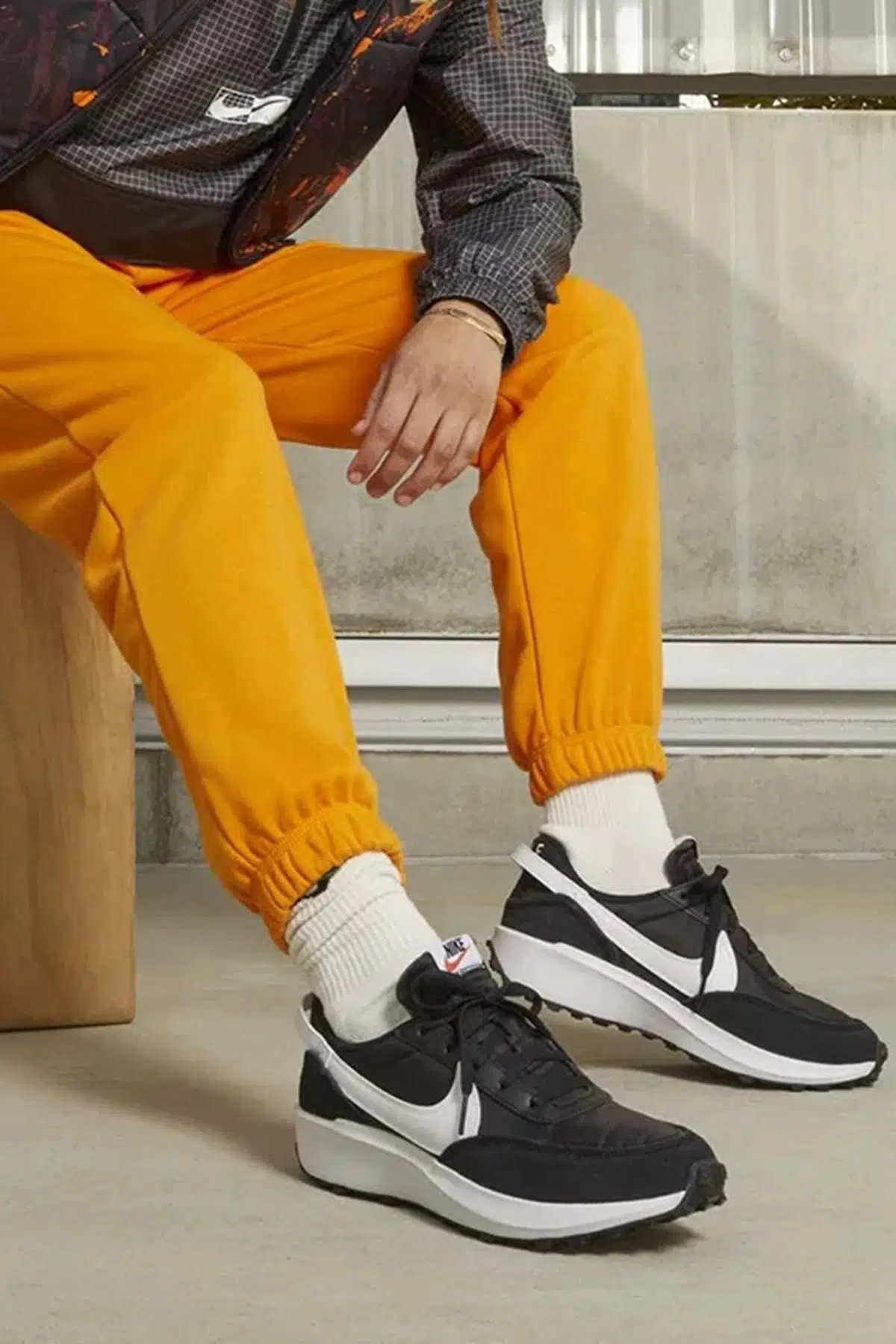 Nike Waffle Debut Black Sneaker Siyah Günlük Spor Ayakkabı 