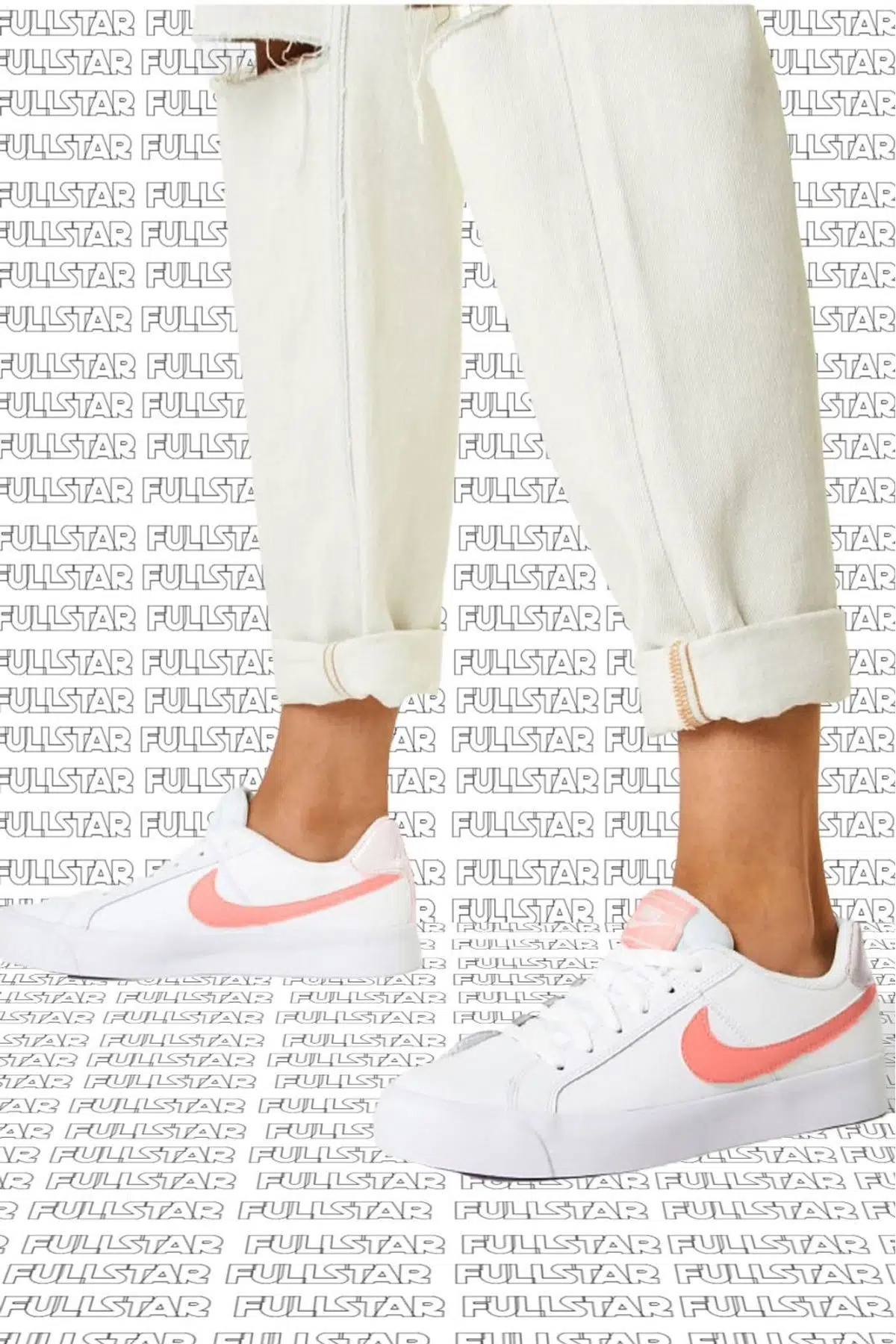 Nike Court Royale Ac Leather White Sneaker Hakiki Deri Günlük Spor Ayakkabı Beyaz 