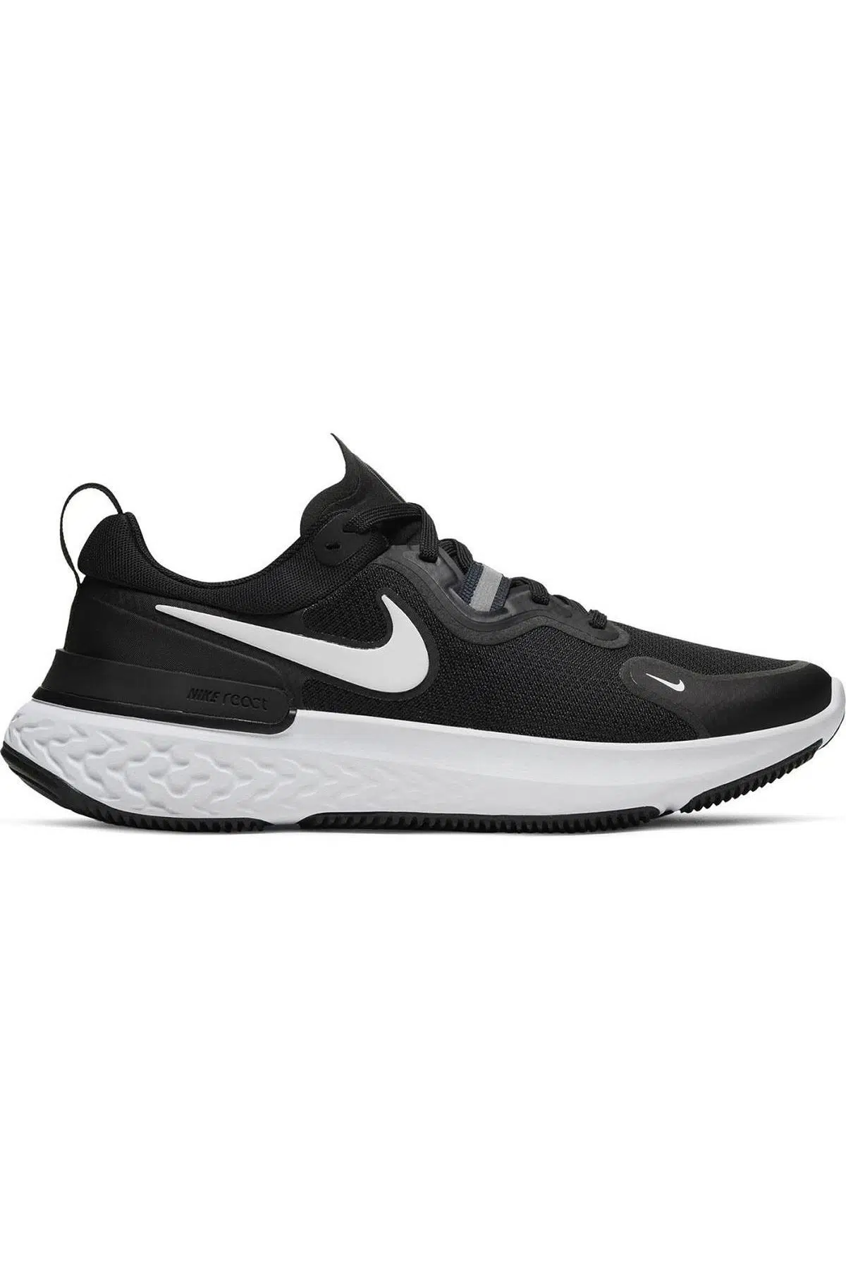 Nike WMNS React Miler Siyah Beyaz Koşu Ayakkabısı