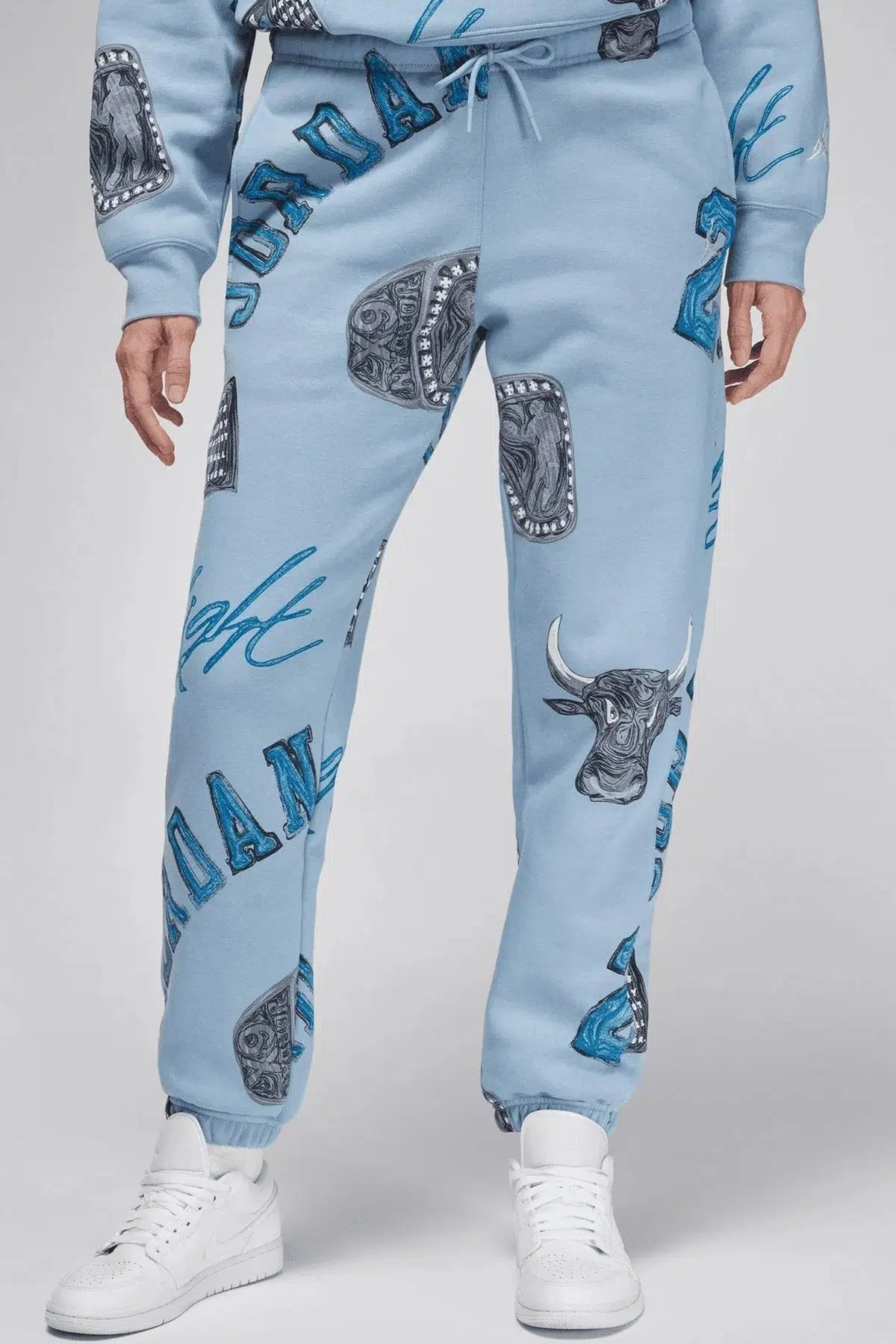 Nike Women's Jordan Brooklyn Fleece Jogger Kadın Eşofman Altı Mavi