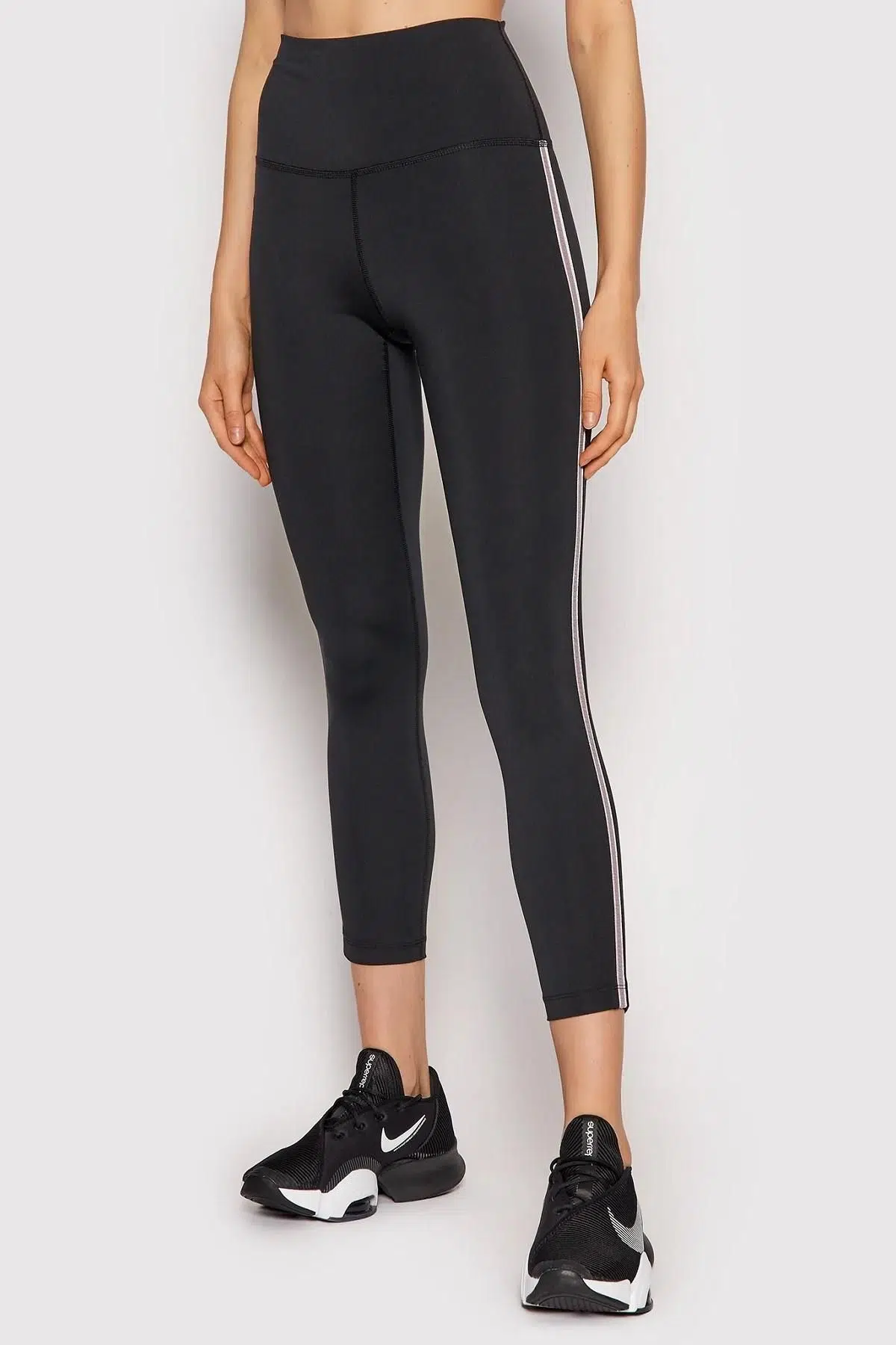 Nike Yoga Novelighty 7/8 High Rise Yüksek Belli Şeritli Tayt