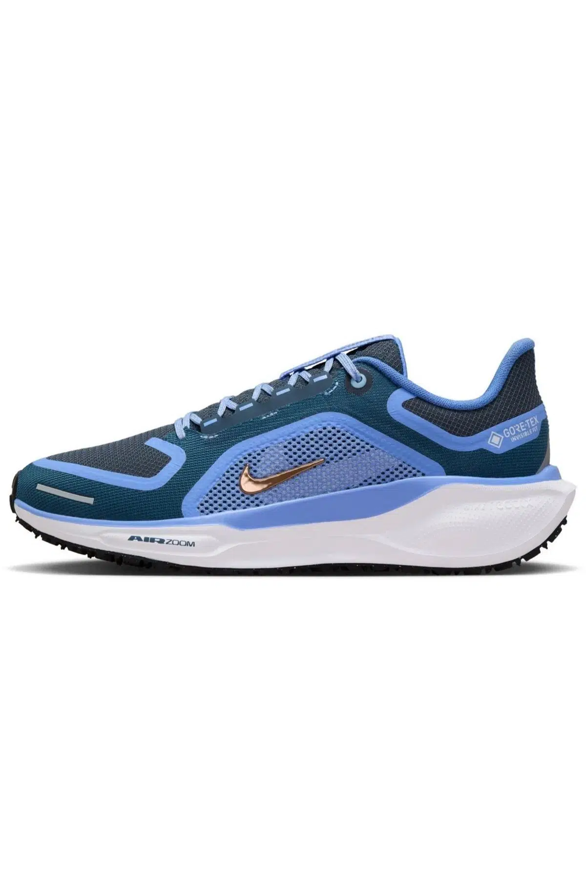 Nike Zoom Pegasus 41 Goretex Womens Running Shoes Su Geçirmez Nefes Alan Reflektörlü Kadın Yürüyüş Koşu Ayakkabısı Mavi