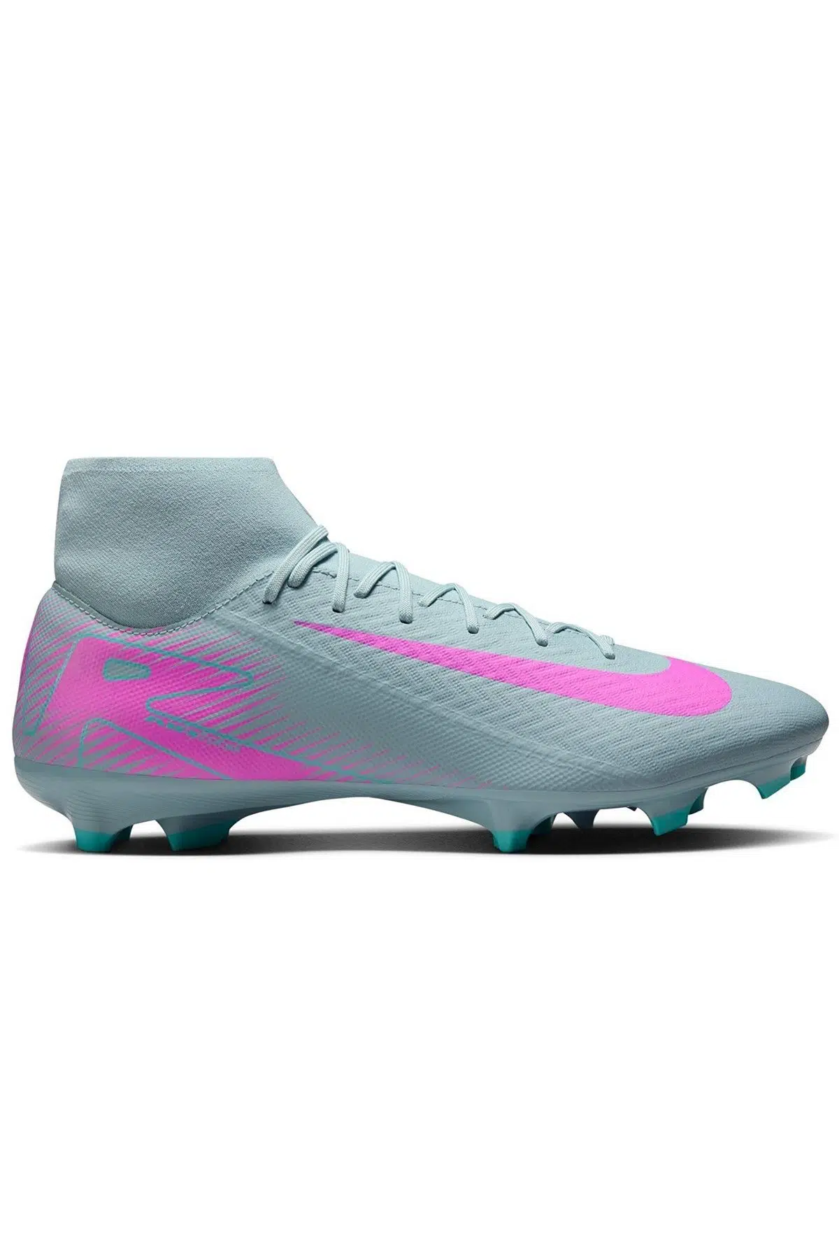 Nike Zoom Superfly 10 Academy FG/MG Çoraplı Erkek Krampon Yeşil
