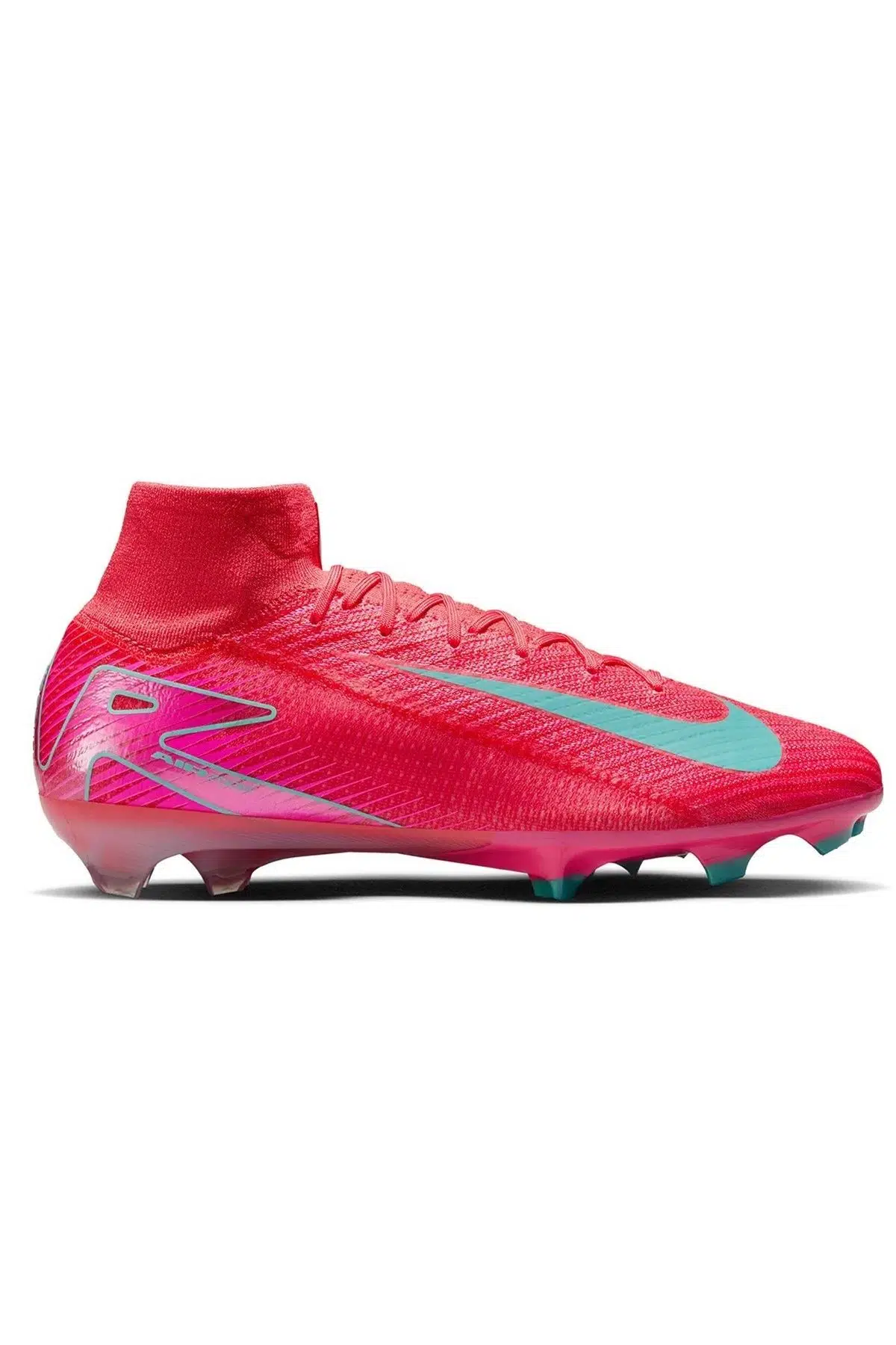 Nike Zoom Superfly 10 Elite FG Çoraplı Erkek Profesyonel Krampon Pembe