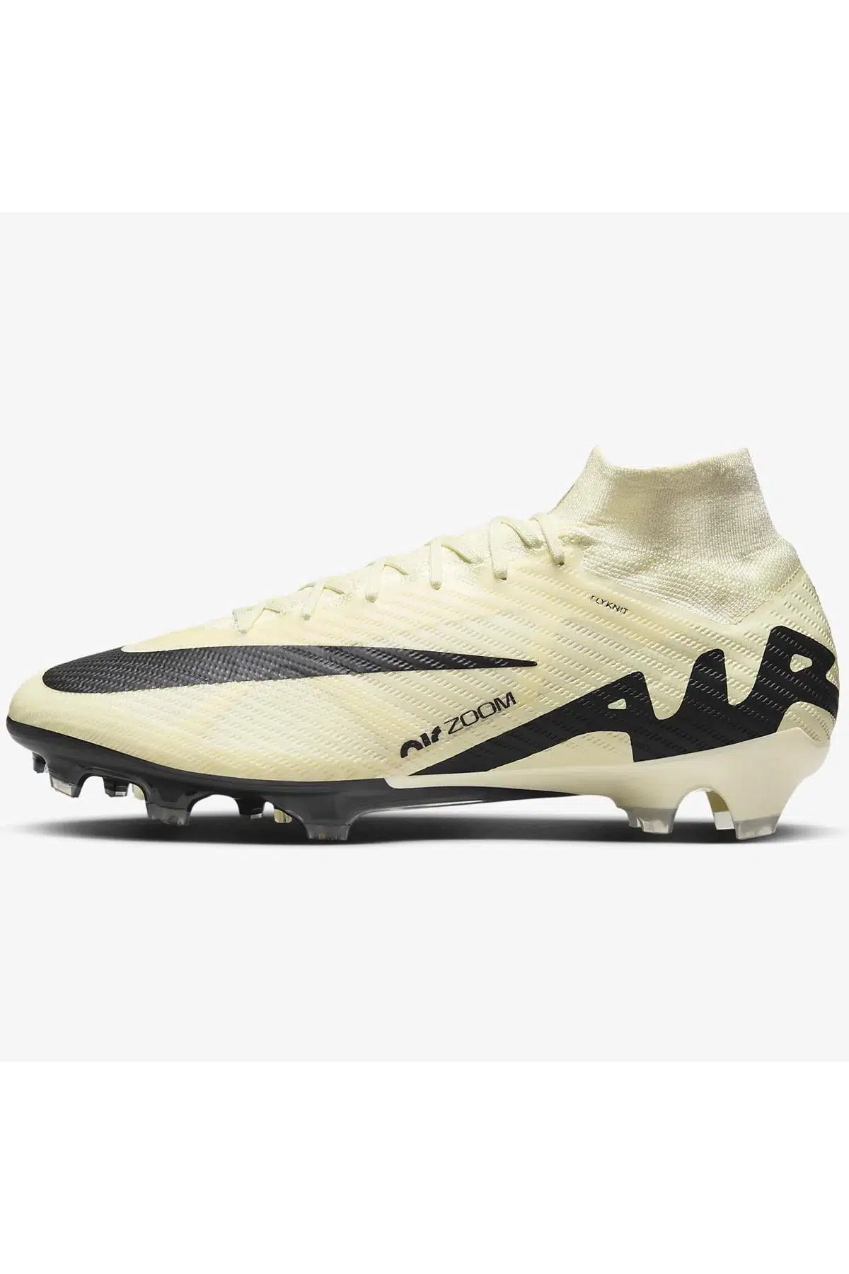 Nike Zoom Superfly 9 Elite FG Çoraplı Erkek Profesyonel Krampon Krem