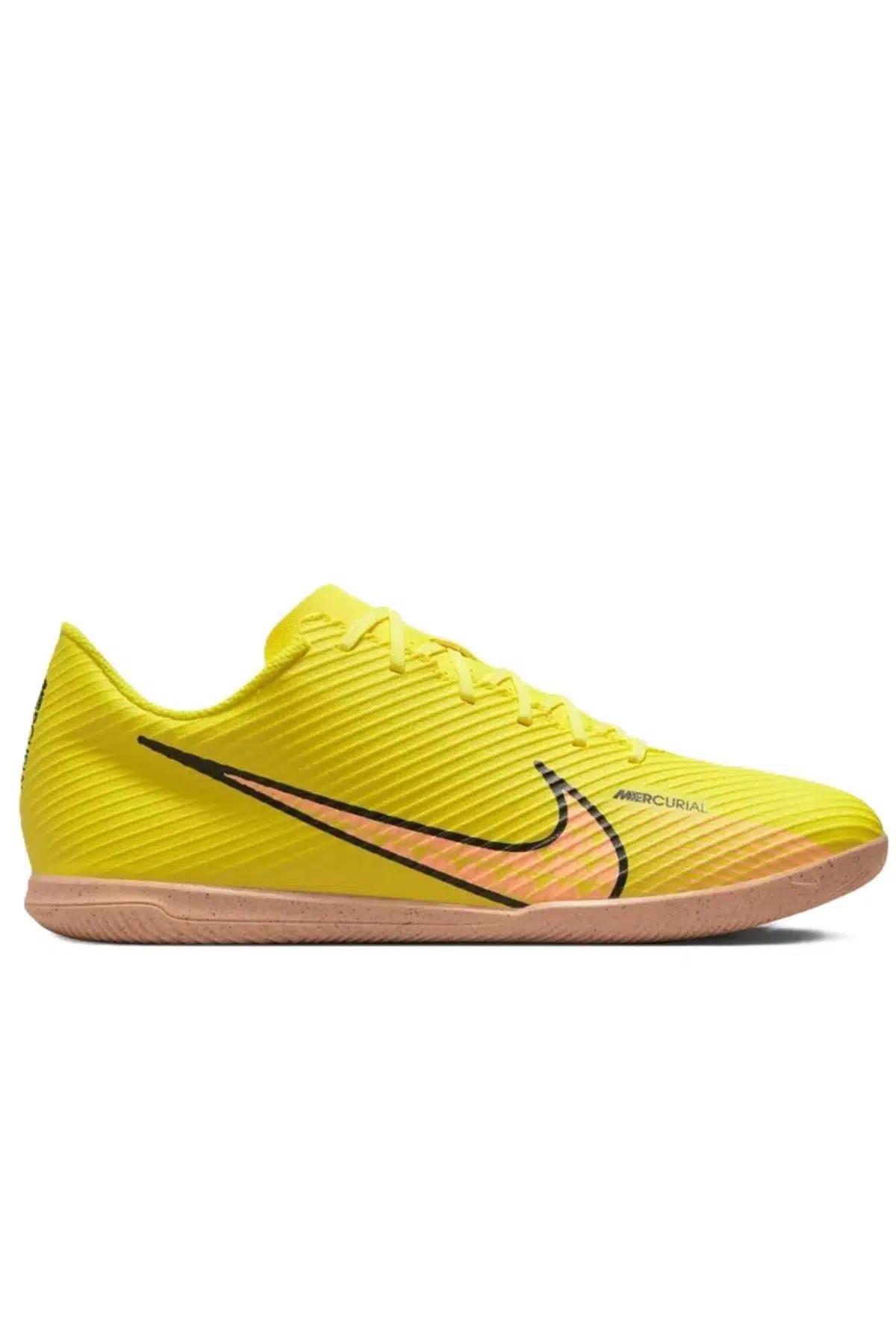 Nike Mercurial Vapor 15 Club IC Mens Indoor Football Cleats Yellow Erkek Salon Futbol Ayakkabısı Sarı