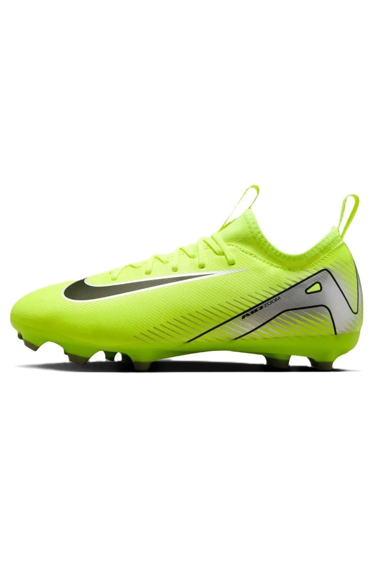 Nike Zoom Vapor 16 Academy FG/MG Kids Football Shoes Çocuk Çoklu Zemin Kramponu Yeşil