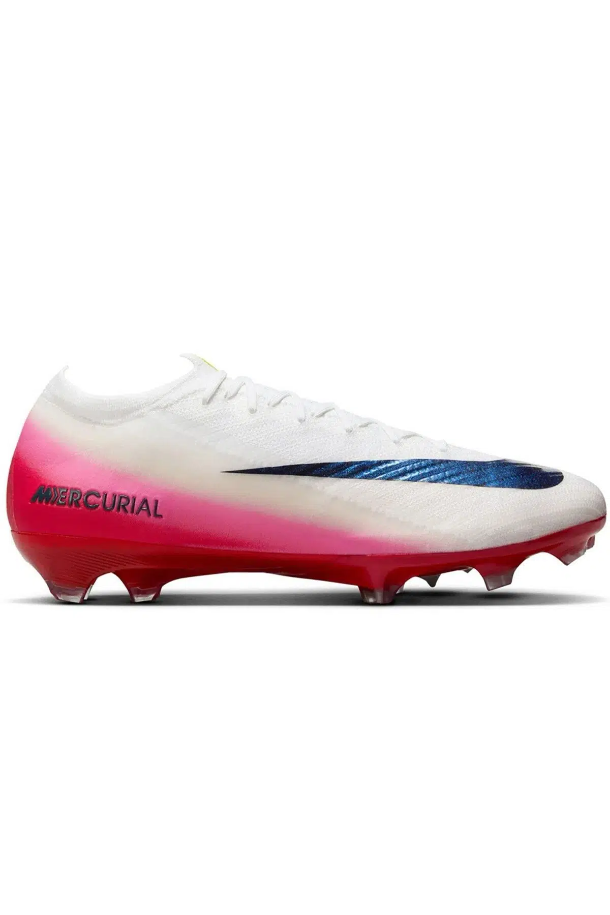 Nike Zoom Vapor 16 Elite FG LV8 Mens Football Shoes Profesyonel Çim Saha Kramponu Beyaz