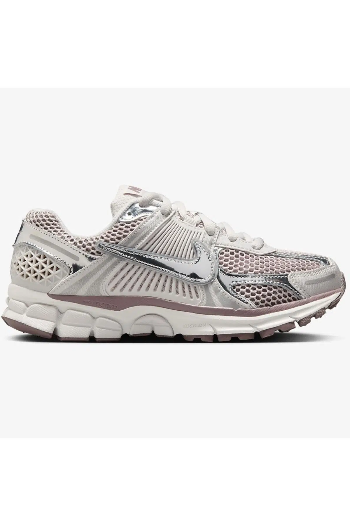 Nike Zoom Vomero 5 'Chorome Platinum Violet'Unisex Sneaker Reflektörlü Unisex Günlük Spor Ayakkabı Metalik Gri 