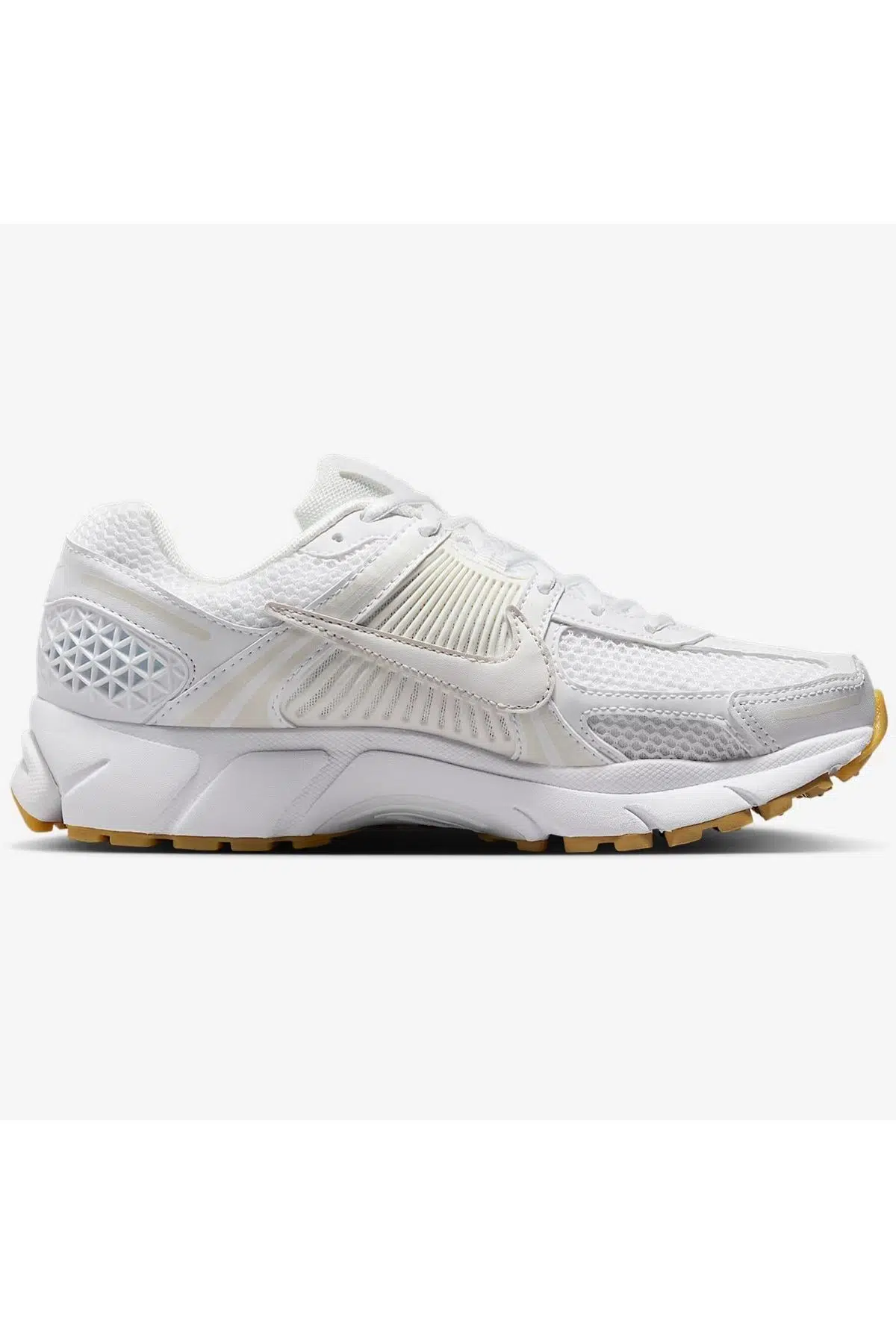 Nike Zoom Vomero 5 Womens Sneaker Reflektörlü Kadın Günlük Spor Ayakkabı Krem