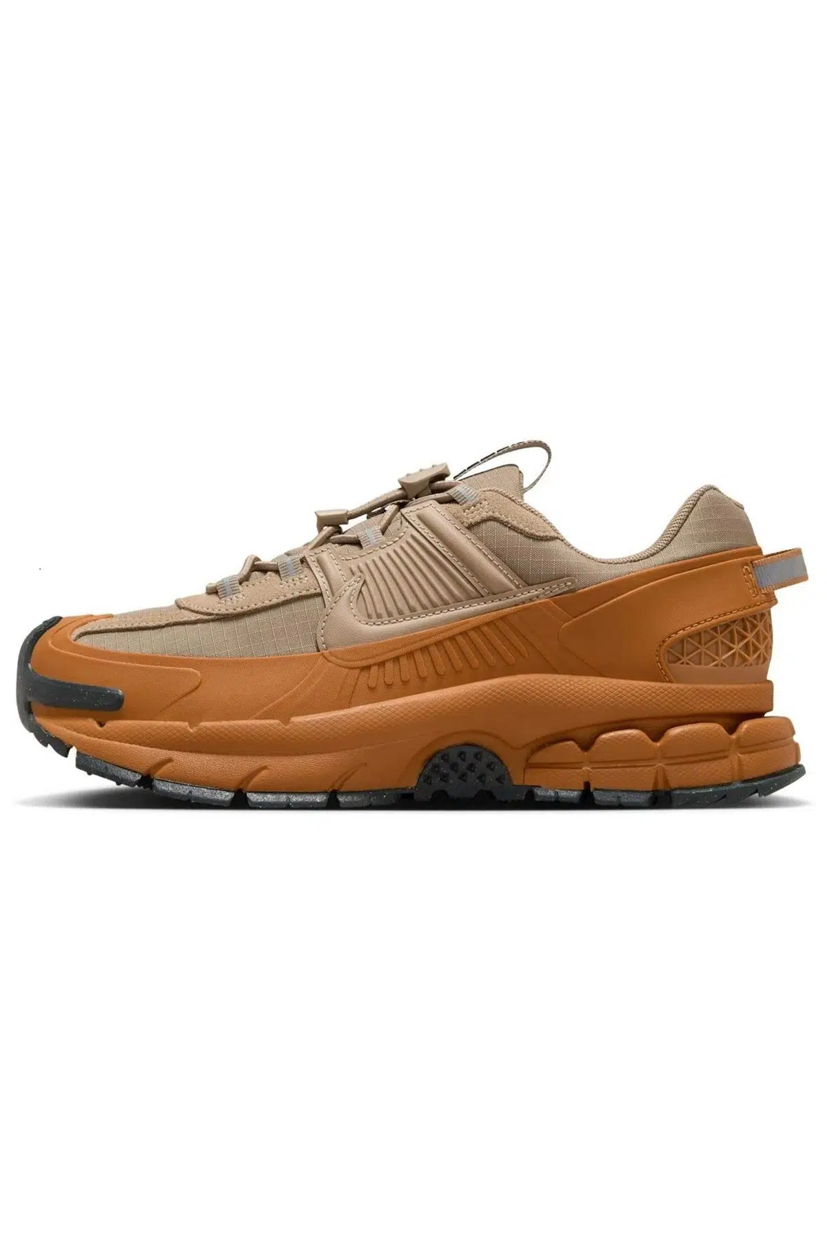 Nike Zoom Vomero Roam Womens Sneaker Su Tutmayan Lastik Bağcıklı Kadın Günlük Spor Ayakkabı Kahverengi