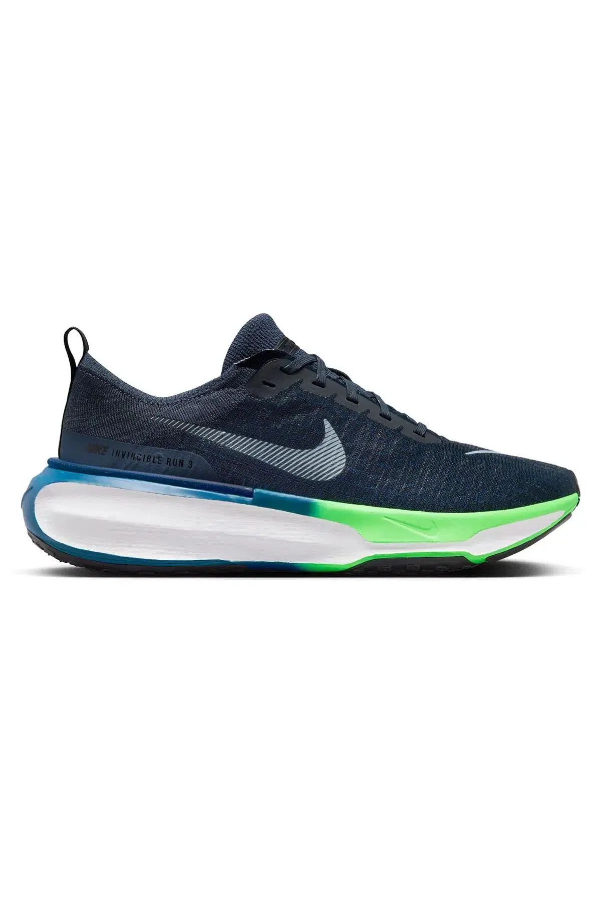 Nike Zoomx Invincible Run Flyknit 3 Road Running Erkek Koşu Antrenman Ayakkabısı Lacivert