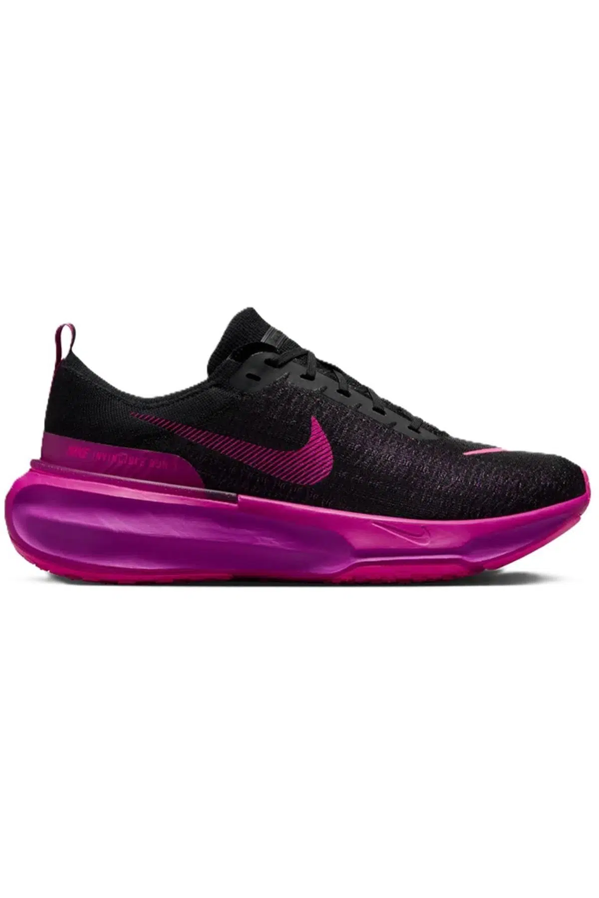 Nike Zoomx Invincible Run Flyknit 3 Road Running Reflektörlü Erkek Koşu Antrenman Ayakkabısı Mor