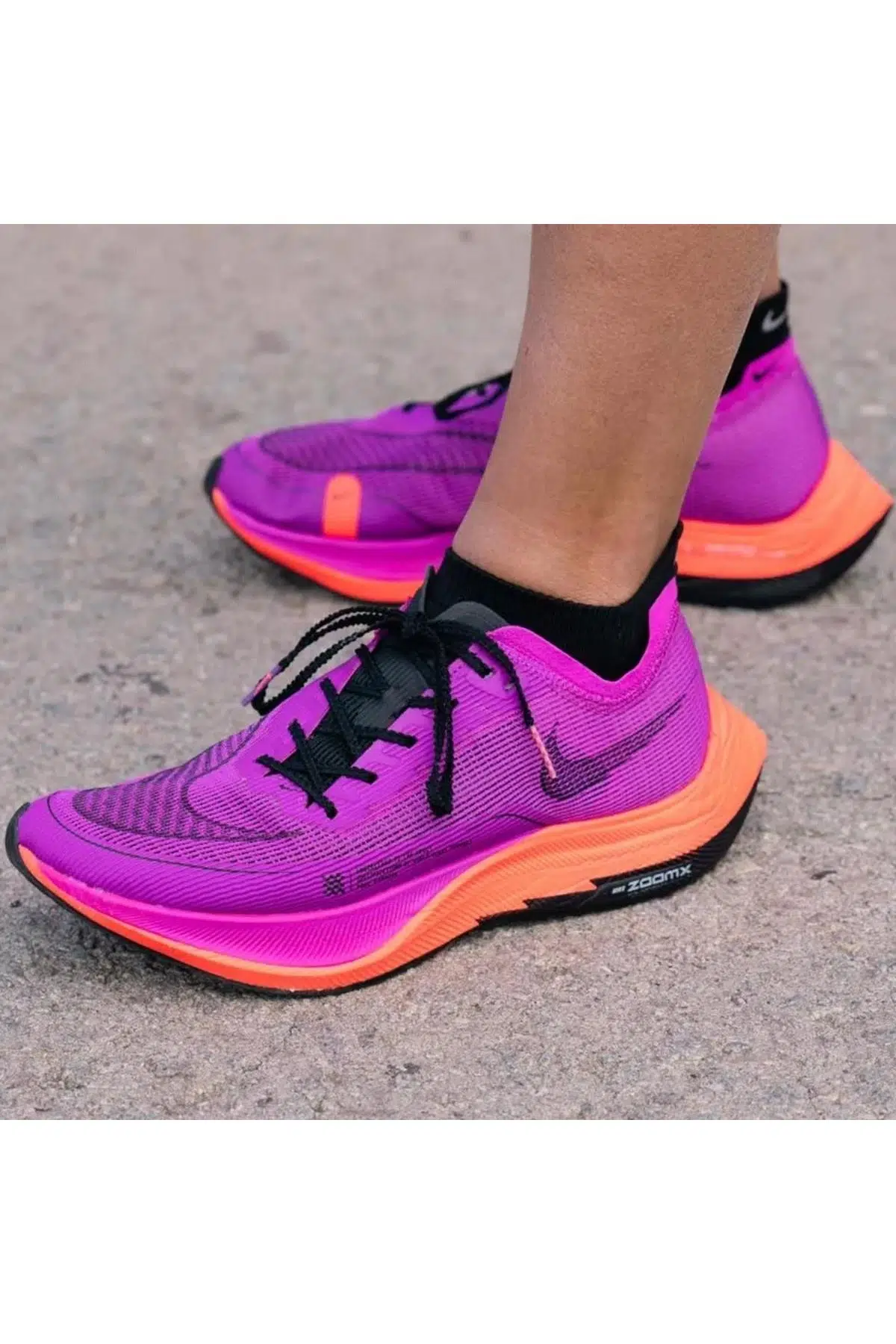 Nike Zoomx Vaporfly Next%2 Running Shoes Purple Ultra Hafif Koşu Ayakkabısı Mor