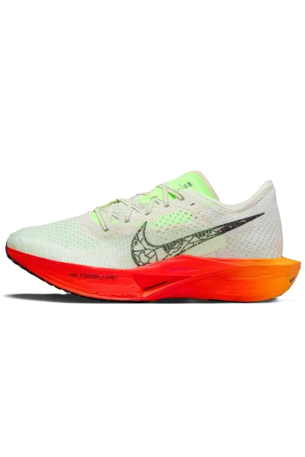 Nike Zoomx Vaporfly Next%3 Running Shoes Ultra Hafif Koşu Ayakkabısı Gri Turuncu