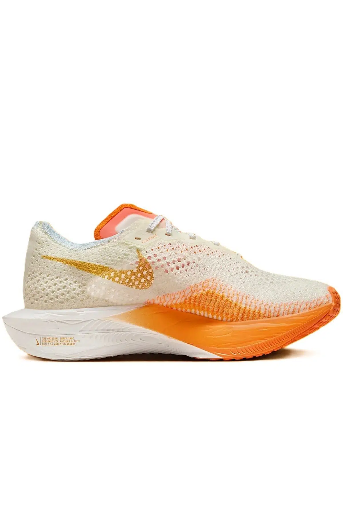 Nike Zoomx Vaporfly Next%3 Running Shoes Ultra Hafif Unisex Koşu Ayakkabısı Krem Turuncu