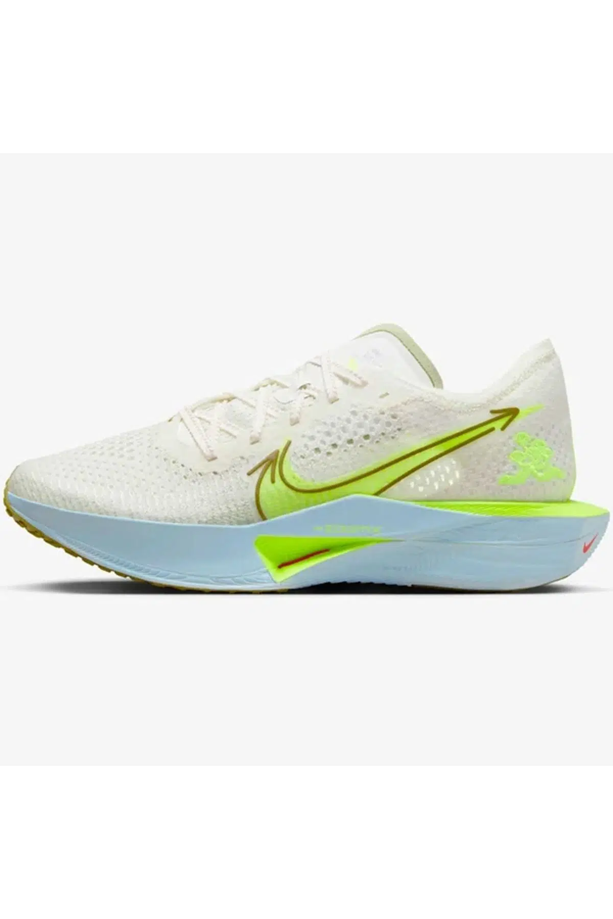 Nike Zoomx Vaporfly Next%3 Running Shoes Ultra Hafif Unisex Koşu Ayakkabısı Krem Yeşil