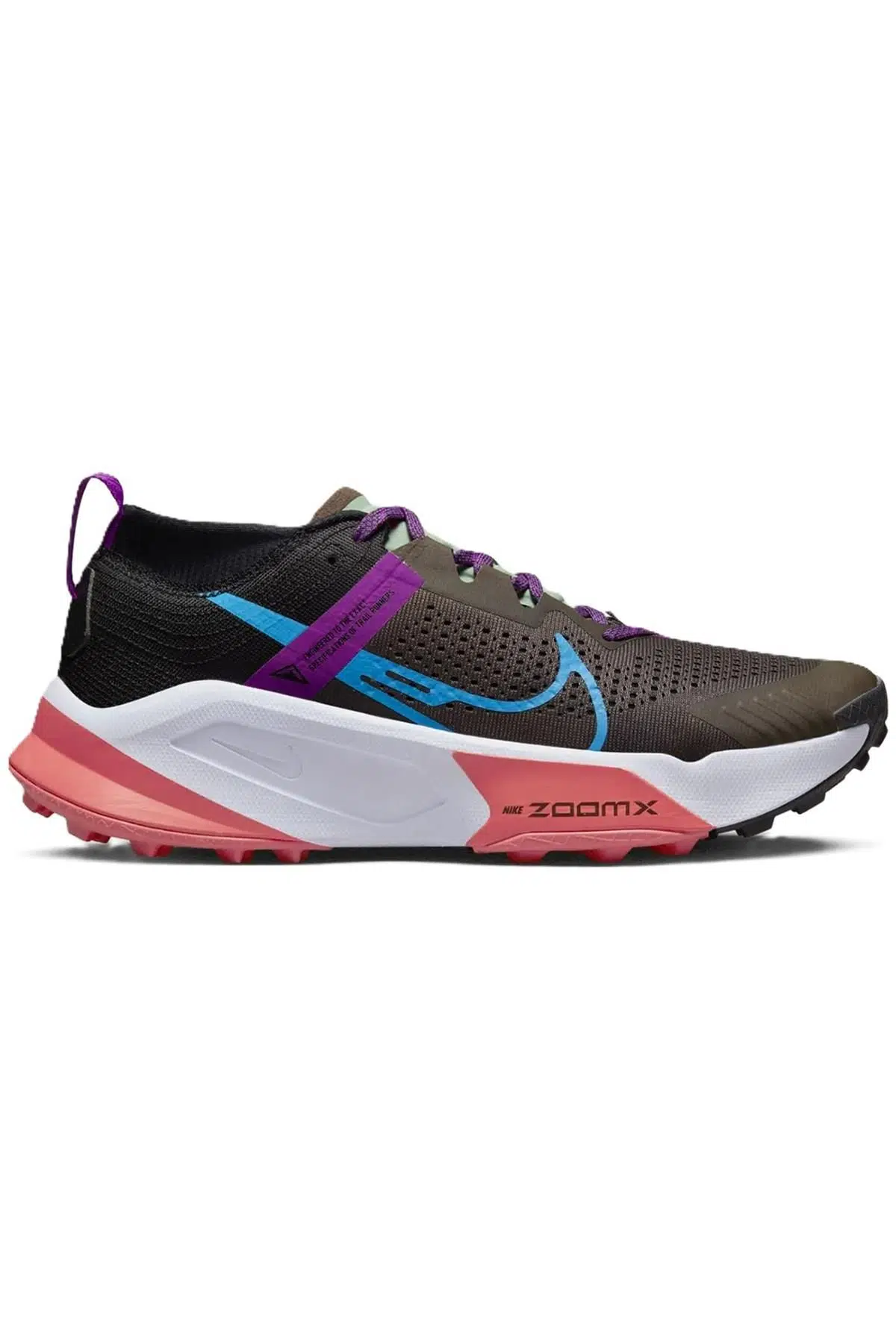 Nike Zoomx Zegama Trail Running Shoes Yürüyüş Koşu Ayakkabısı Gri