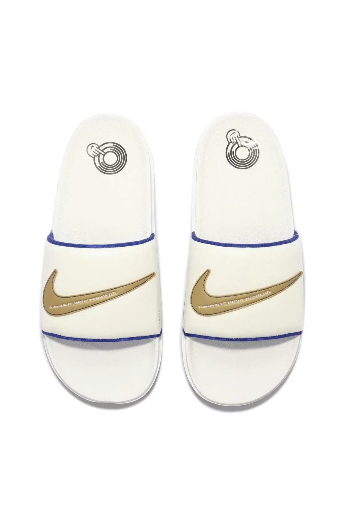 Nike Offcourt Slide Sail Dar Kalıp Beyaz Erkek Terlik