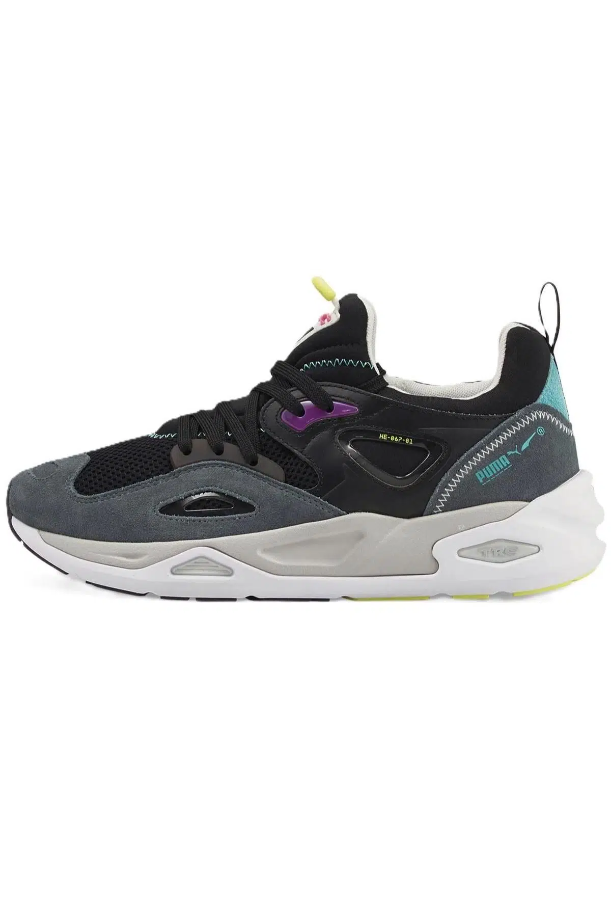 Puma TRC Blaze Unisex Sneaker Günlük Spor Ayakkabı Gri