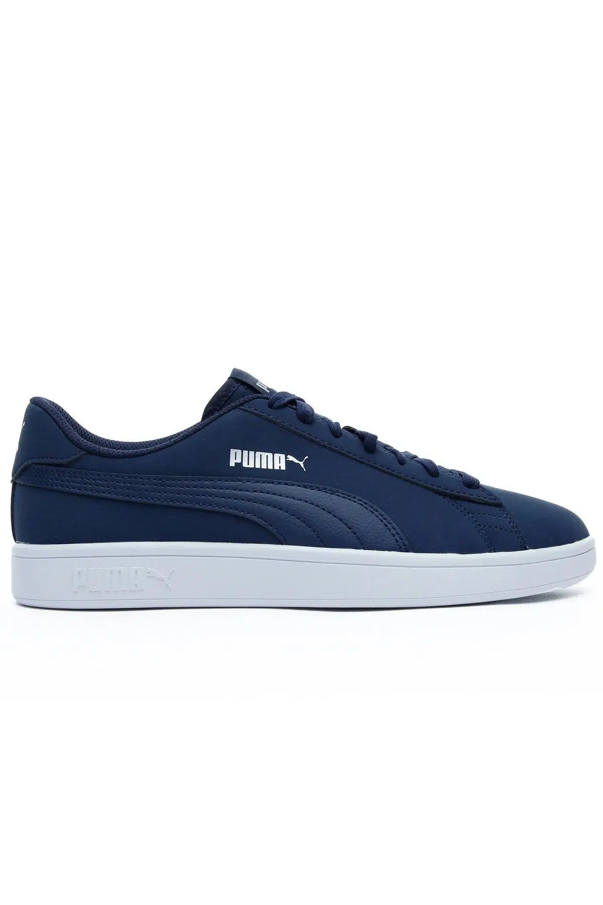 Puma Smash V2 Buck Mens Sneaker Erkek Günlük Spor Ayakkabı Lacivert