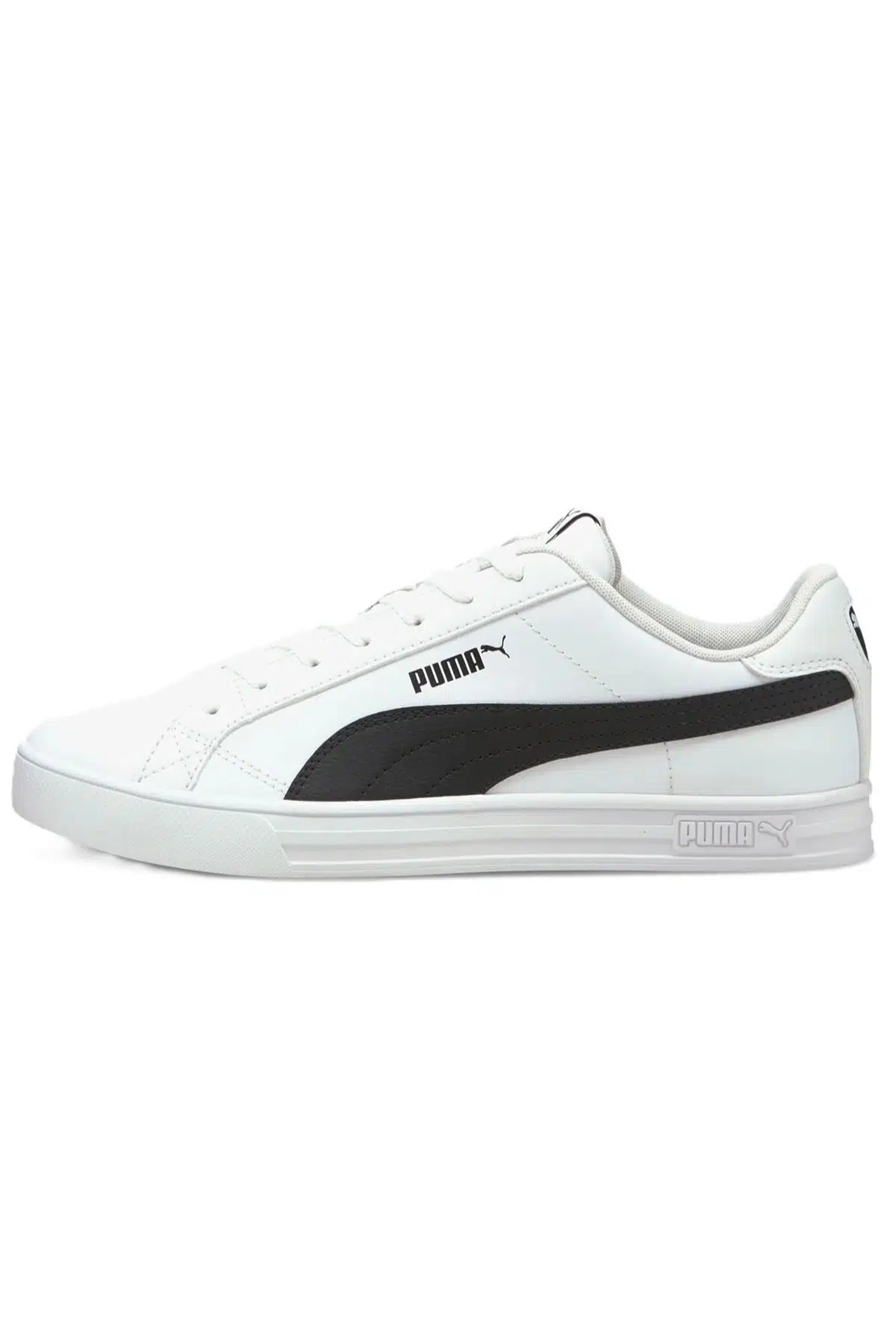 Puma Smash Vulc V3 LO Unisex Sneaker White Unisex Günlük Spor Ayakkabı Beyaz