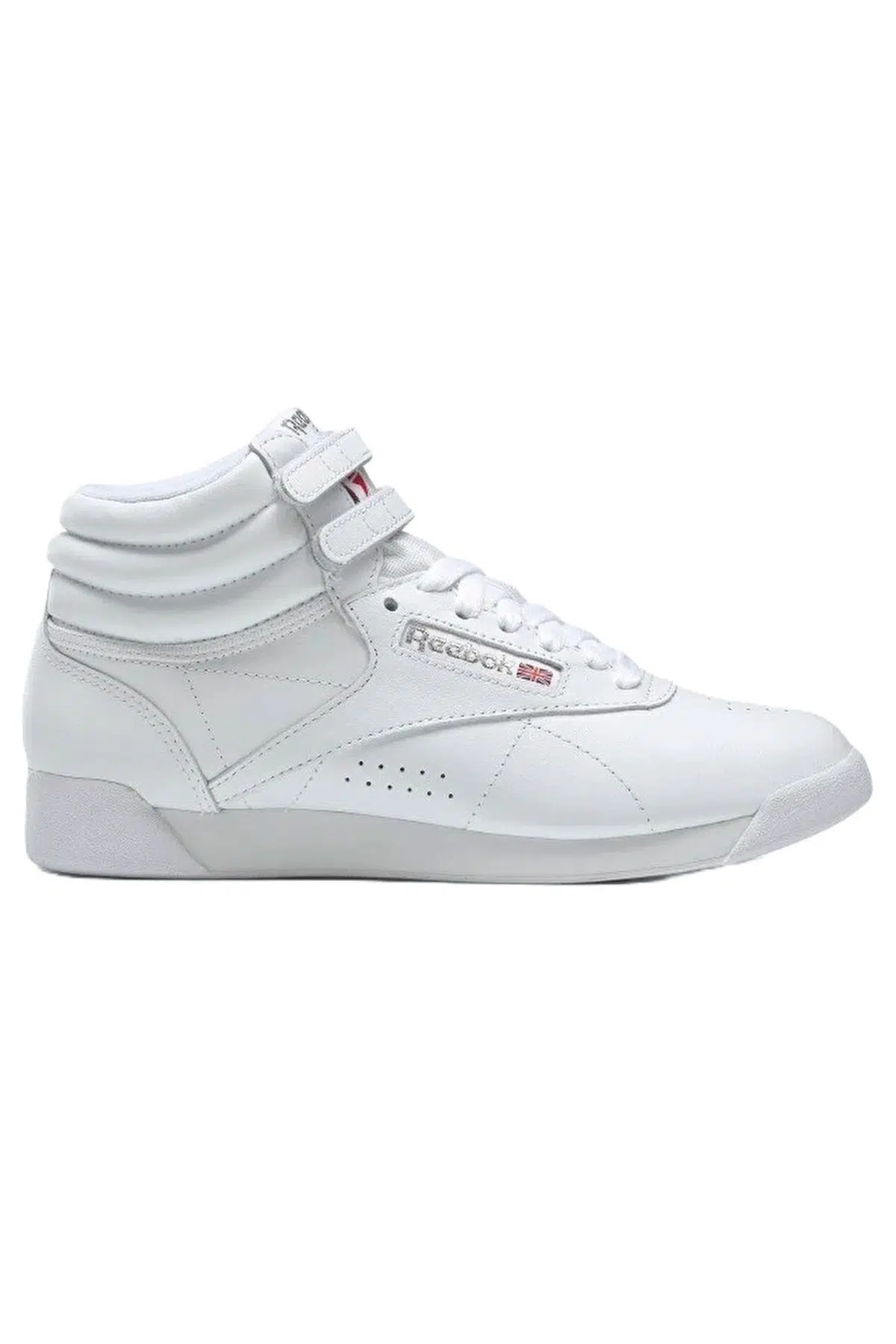Reebok Free Style High Leather Womens Sneaker Hakiki Deri Yüksek Bilekli Kadın Günlük Spor Ayakkabı Beyaz