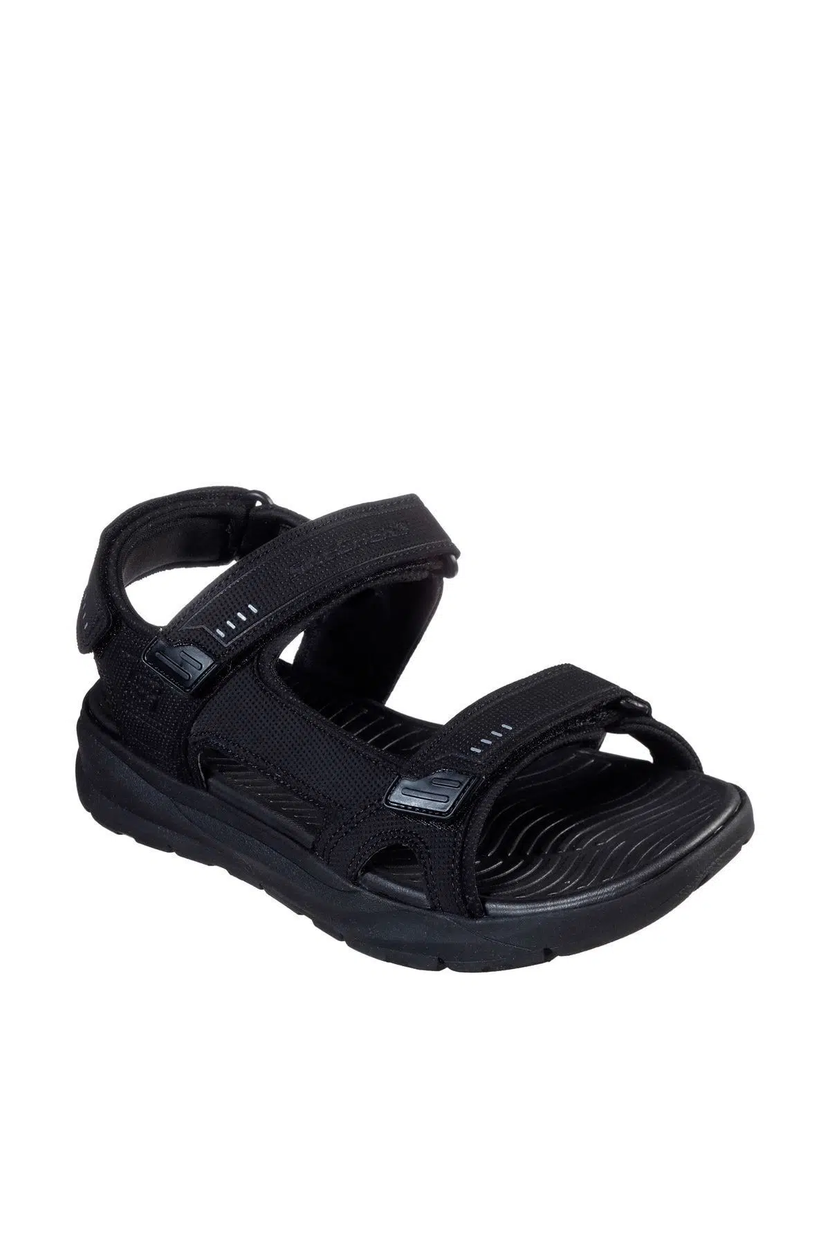 Skechers RELONE-SENCO Erkek Siyah Sandalet
