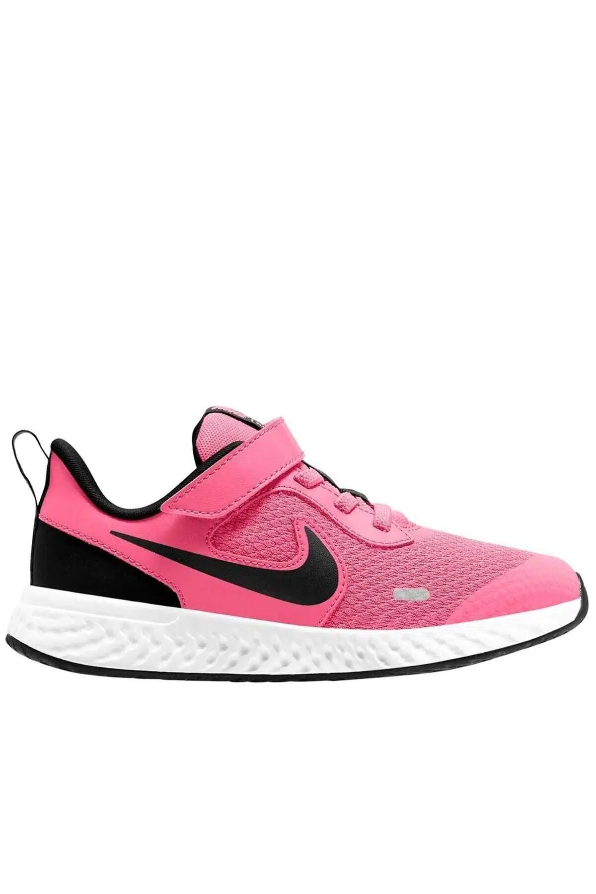 Nike Revolution 5 Kids Pink PSV Kız Çocuk Çırtlı Bantlı Yürüyüş Koşu Ayakkabısı Pembe