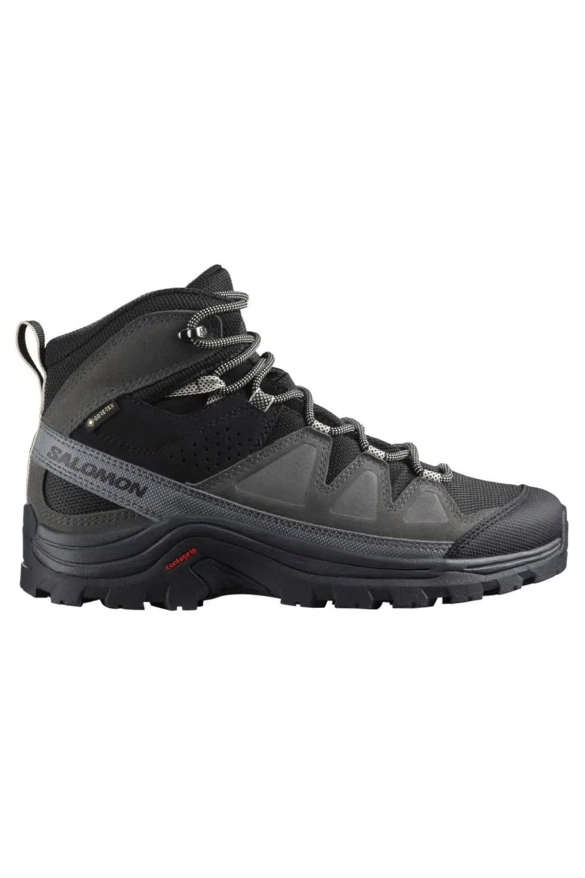 Salomon Quest Rove Goretex Womens Boot Su Geçirmez Nefes Alabilen Hakiki Deri Bilekli Kadın Bot Siyah 