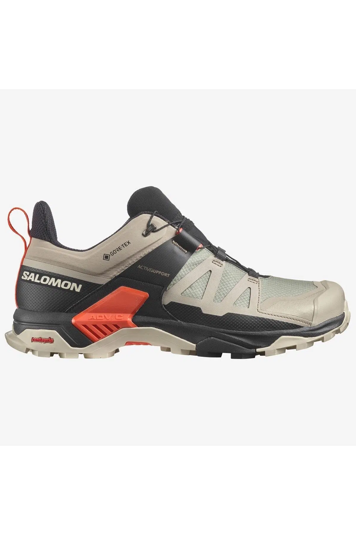 Salomon Ultra 4 Goretex Vintage Outdoor Shoes Su Geçirmez Nefes Alan Outdoor Ayakkabı Bej
