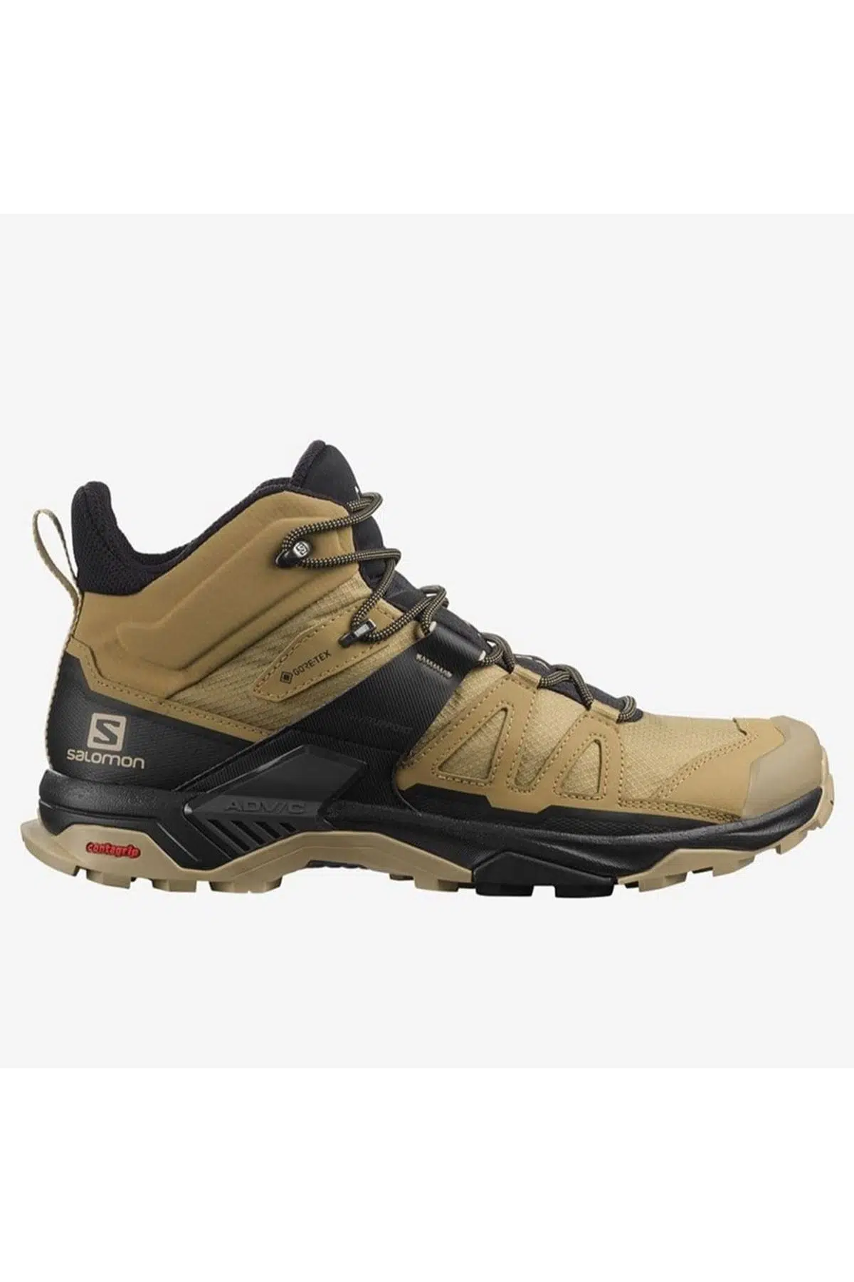 Salomon X ultra 4 Mid Goretex Mens Boot Su Geçirmez Nefes Alabilen Erkek Bot Açık Kahverengi