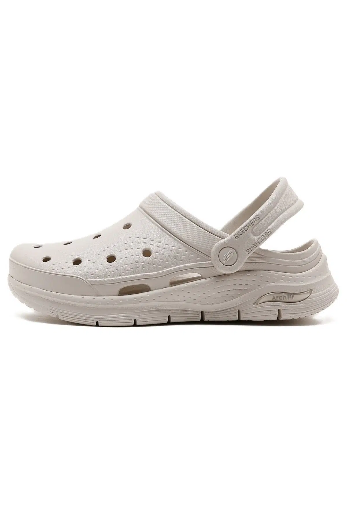 Skechers Airch Fit Foamies Valiant Mens Sandals Erkek Günlük Terlik Bej