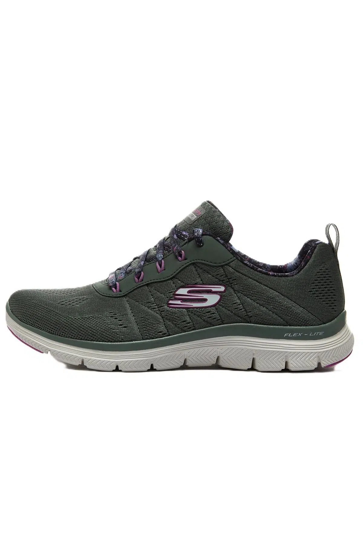 Skechers Appeal 4.0-Floral Ground Memory Foam Womens Sneaker Hafızalı Taban Kadın Günlük Spor Ayakkabı Haki