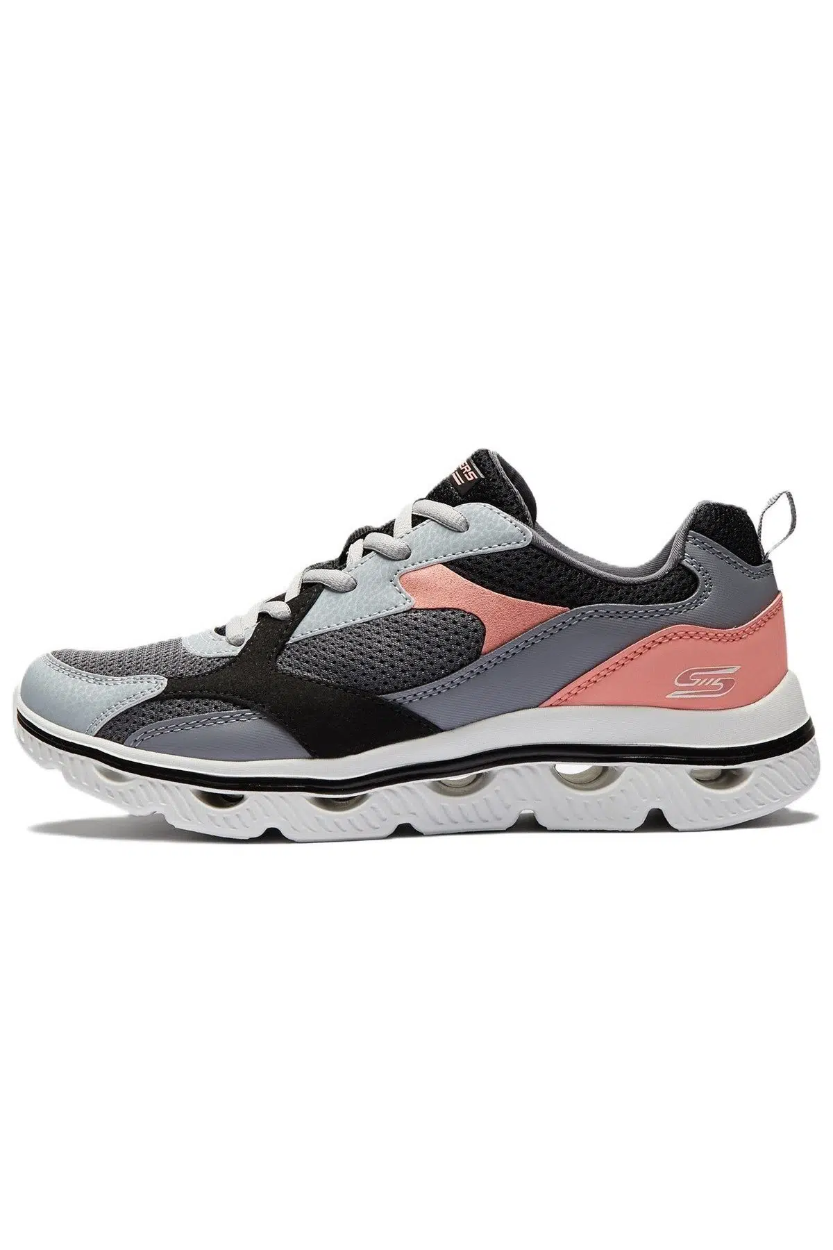 Skechers Arc Waves-Glide-Fly Memory Foam Sneaker Hafızalı Taban Günlük Spor Ayakkabı Gri