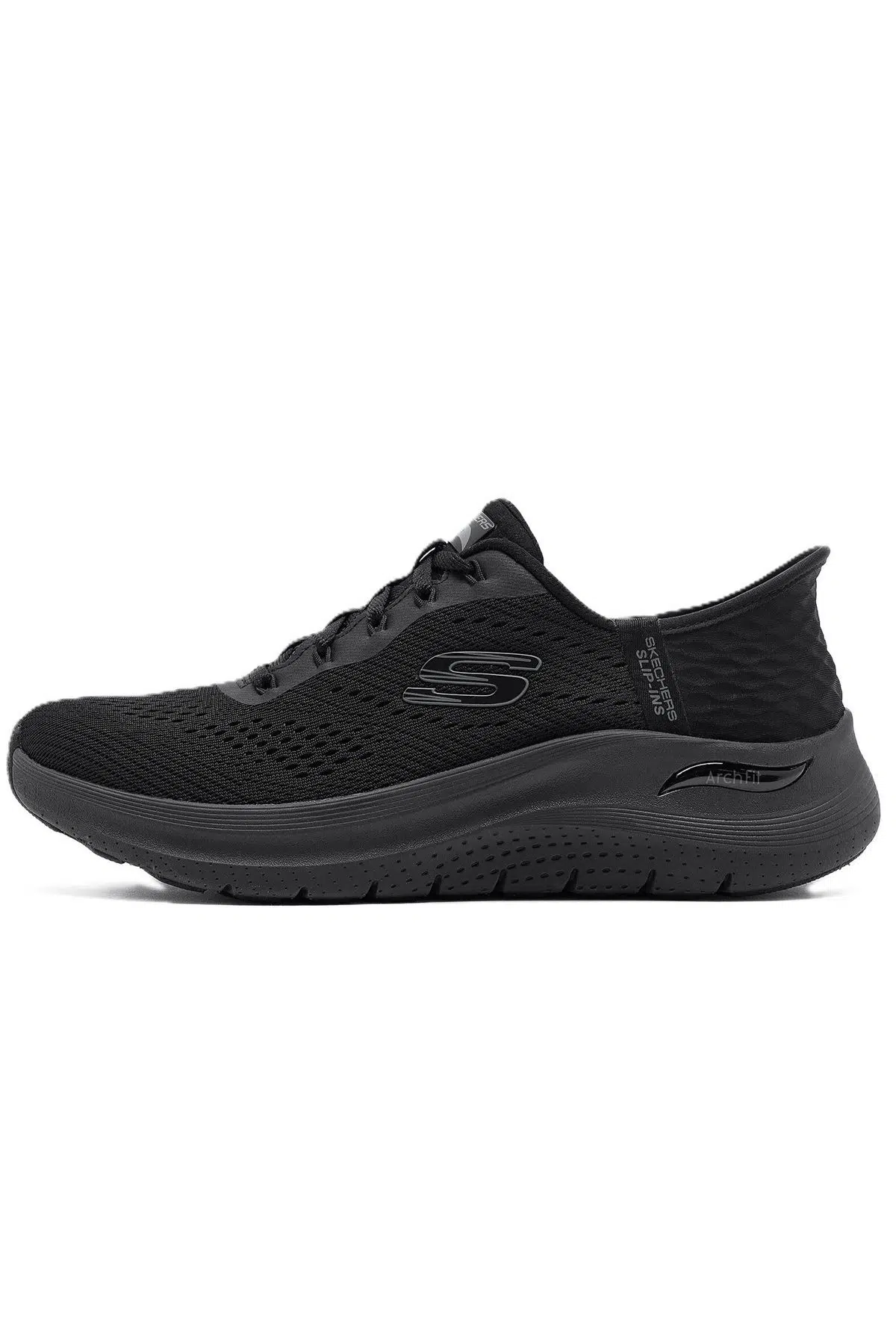 Skechers Arch Fit 2.0 Easy Chic Womens Sneaker Black Kadın Günlük Spor Ayakkabı Siyah