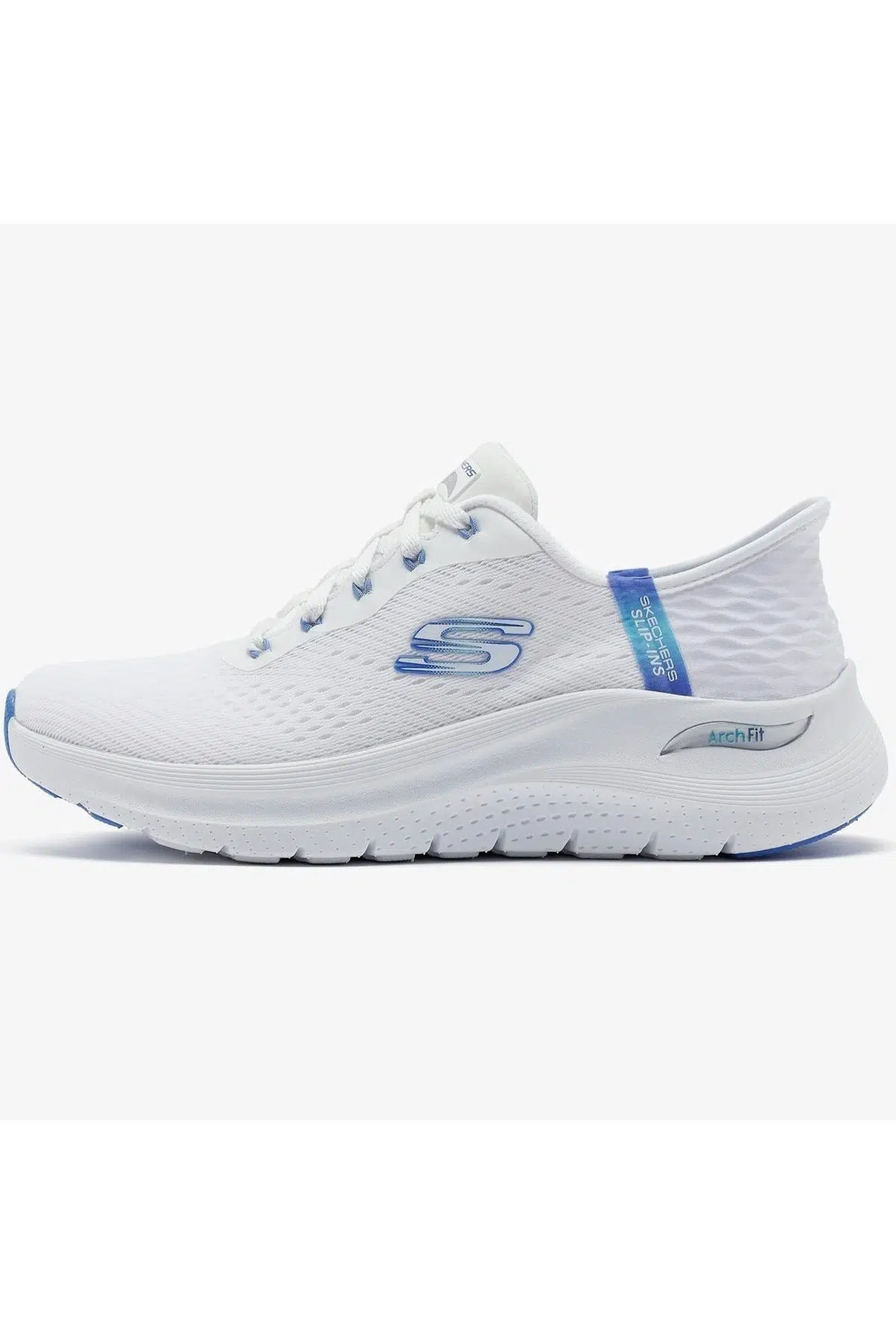 Skechers Arch Fit 2.0 Easy Chic Womens Sneaker White Kadın Günlük Spor Ayakkabı Beyaz