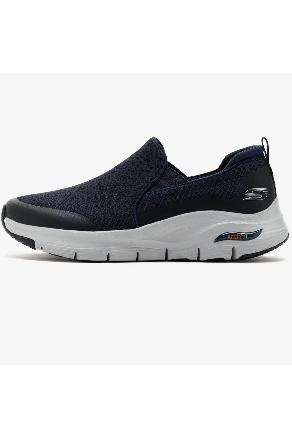 Skechers Arch Fit Banlin Sneaker Konfor Tabanlı Erkek Yürüyüş Ayakkabısı 4cm Yükseklik Lacivert