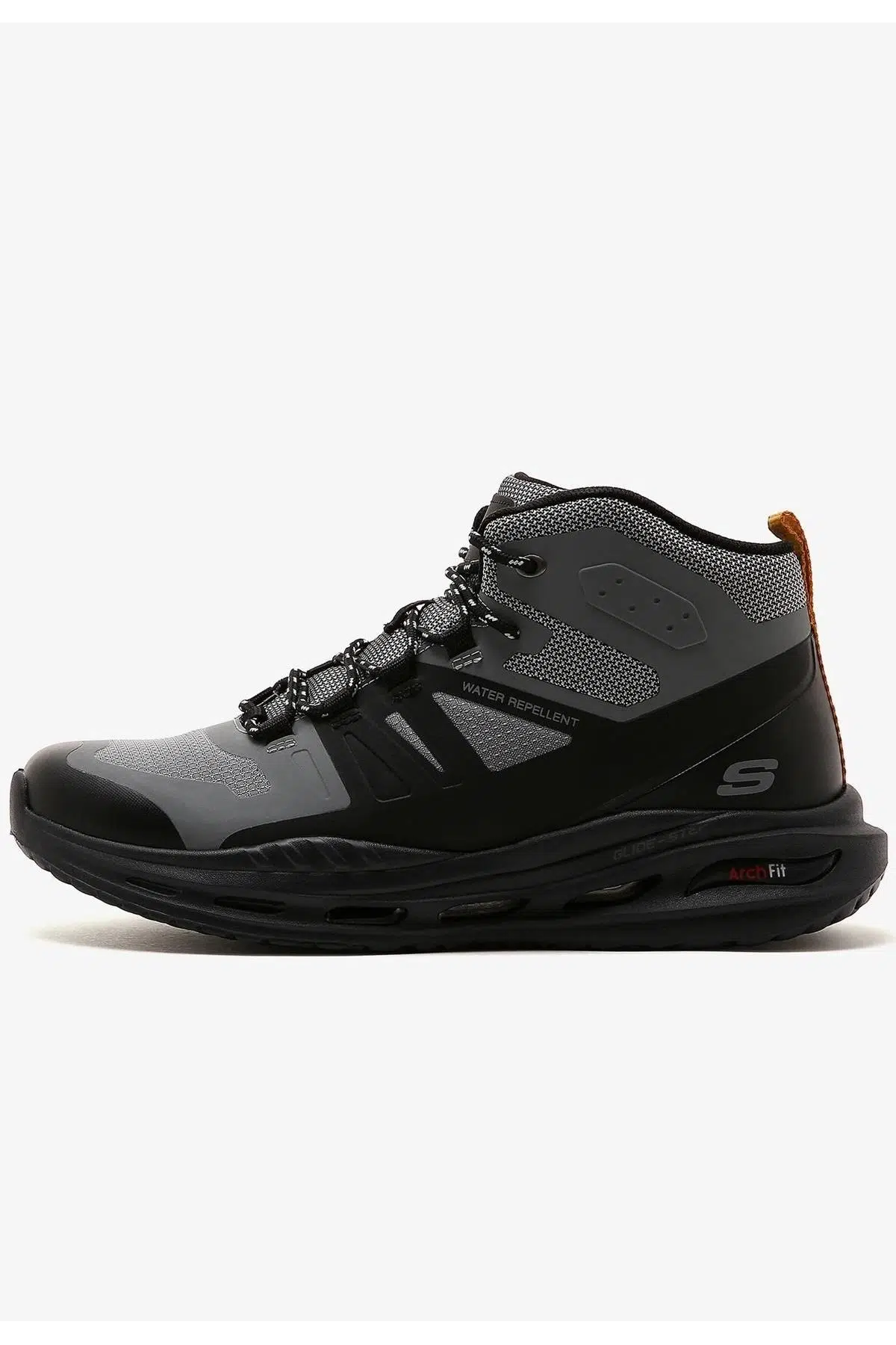 Skechers Arch Fit Orvan Montfort WaterRepellent Suitici Özellikli Erkek Bot Siyah Gri