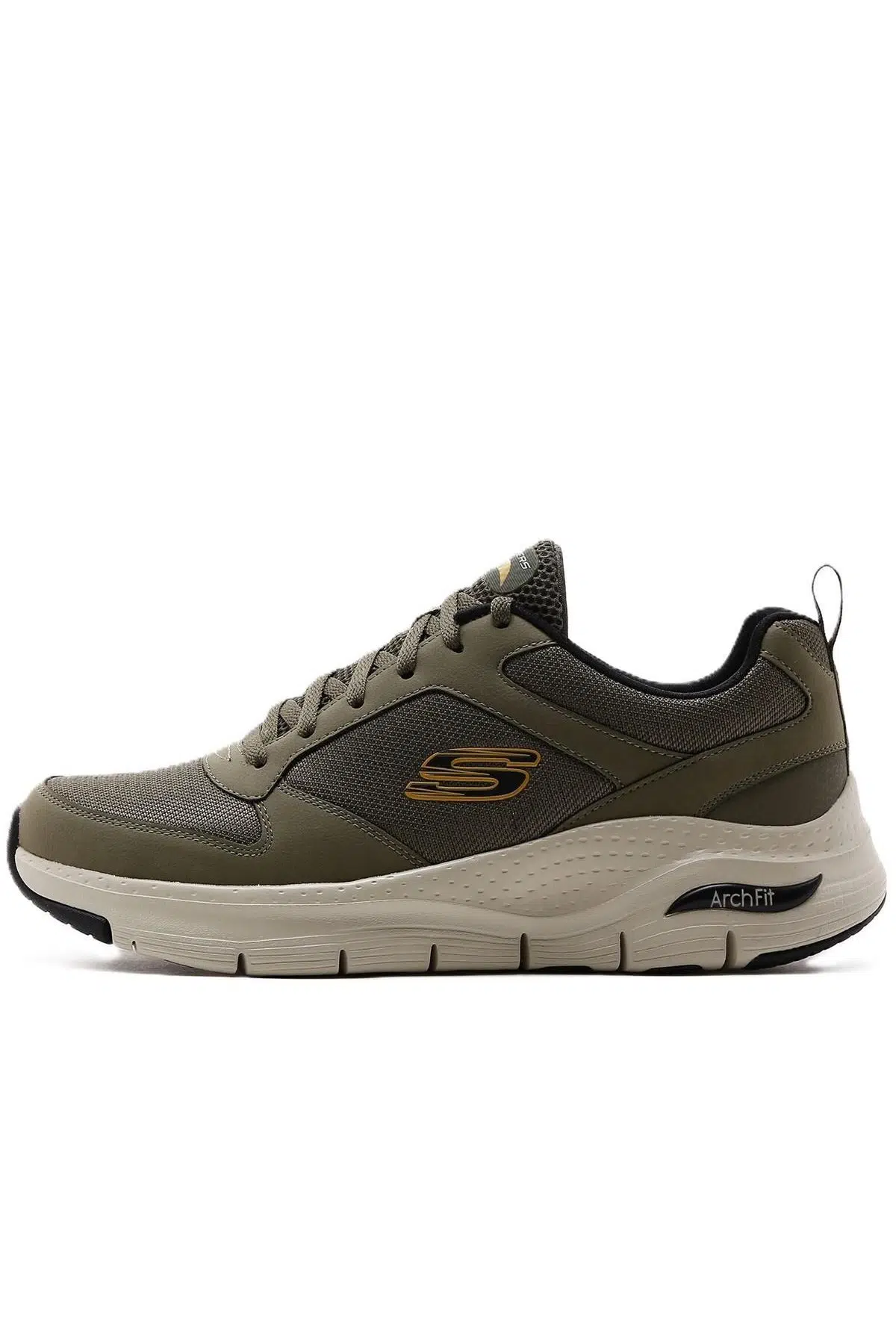 Skechers Arch Fit Render Haki Erkek Günlük Spor Ayakkabı 