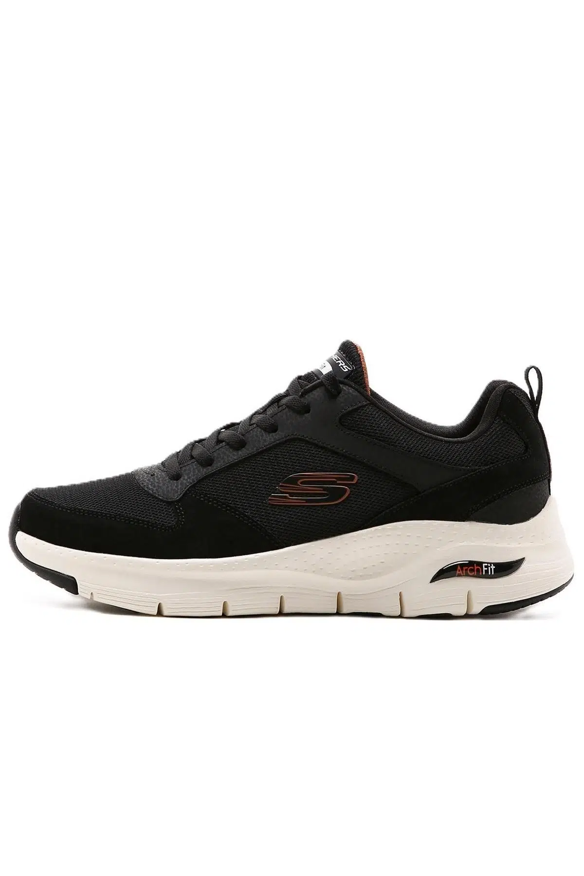 Skechers Arch Fit Servitica Konfor Taban Erkek Günlük Spor Ayakkabı Siyah