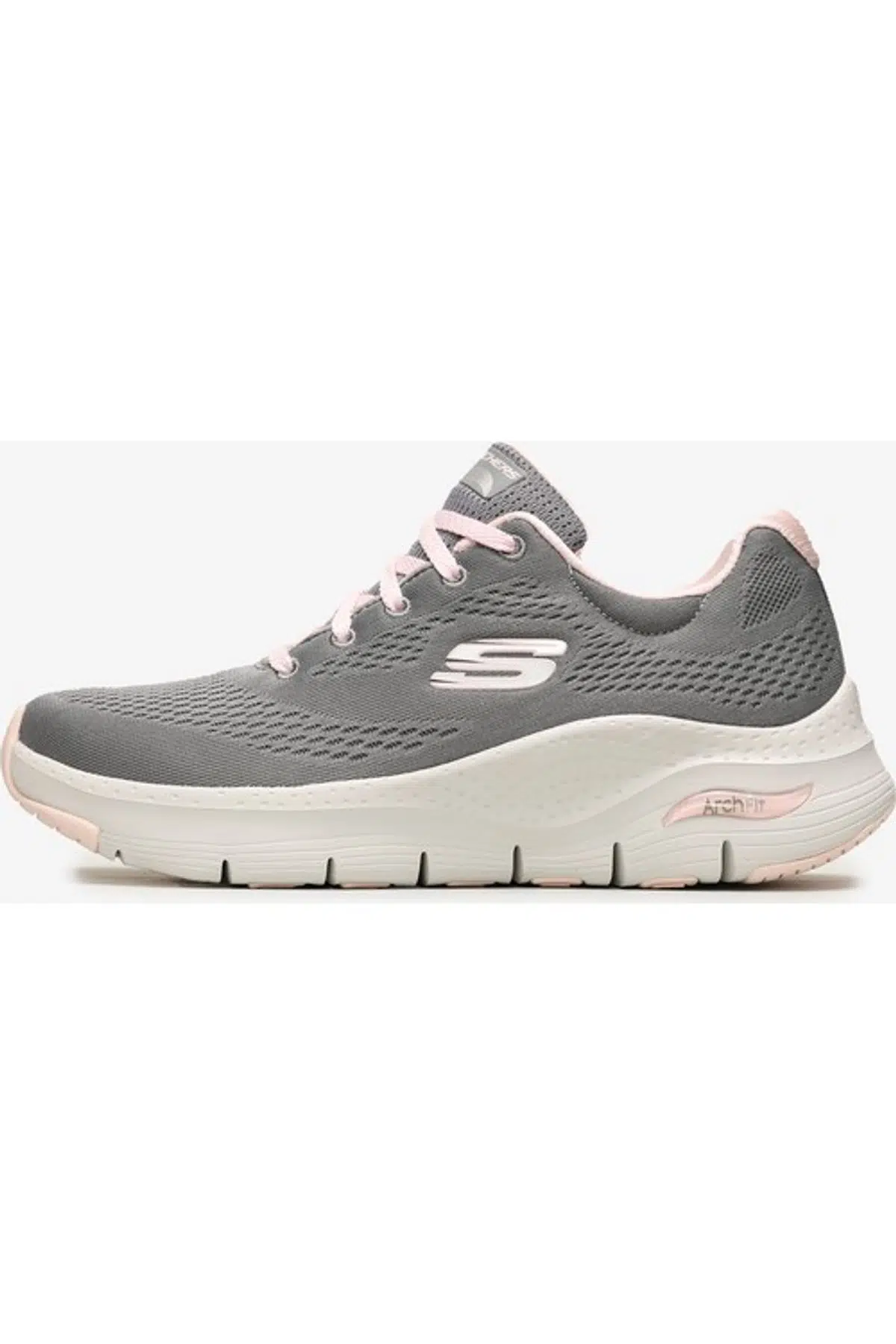 Skechers Arch Fit - Sunny Outlook Kadın Gri Spor Ayakkabı 149057 Gypk