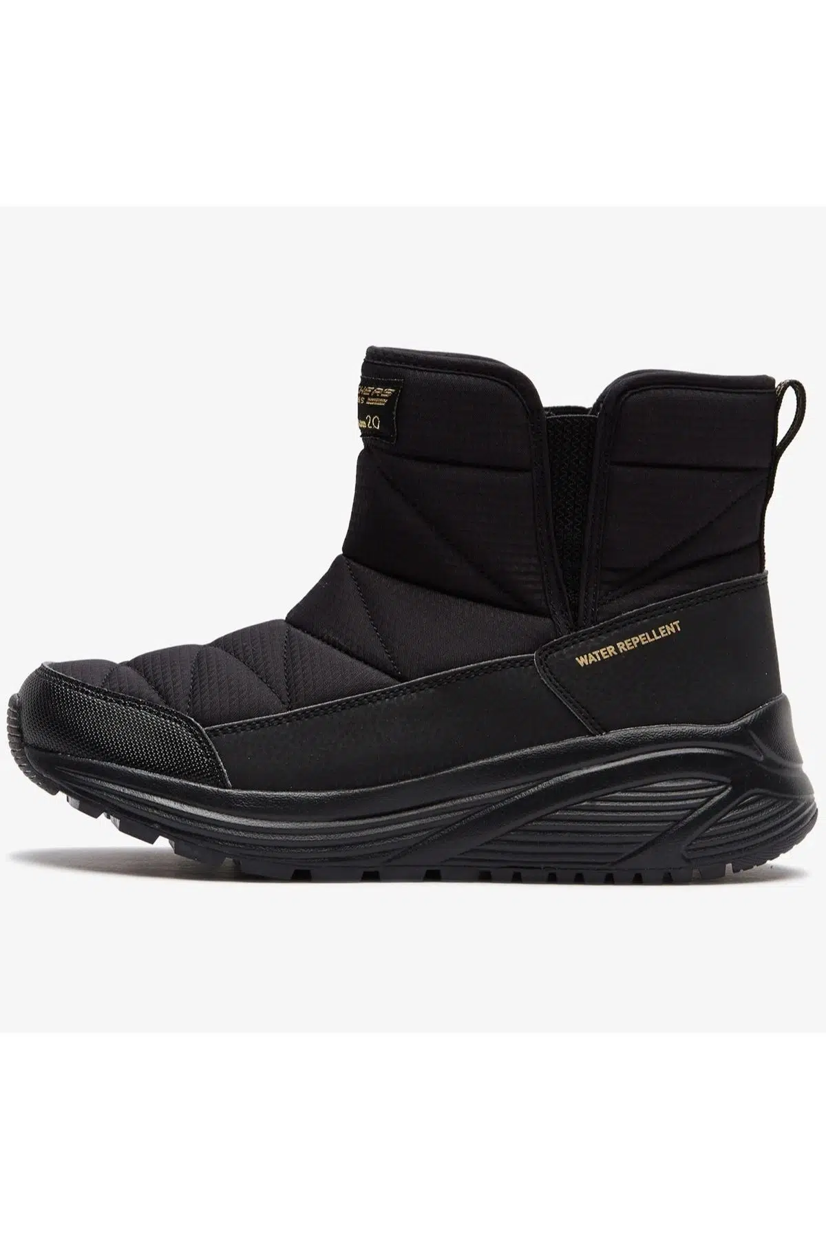 Skechers Bobs Sparrow 2.0-Club Snow Water Repellent Womens Boat Hafızalı Taban Su İtici Kadın Bot Siyah