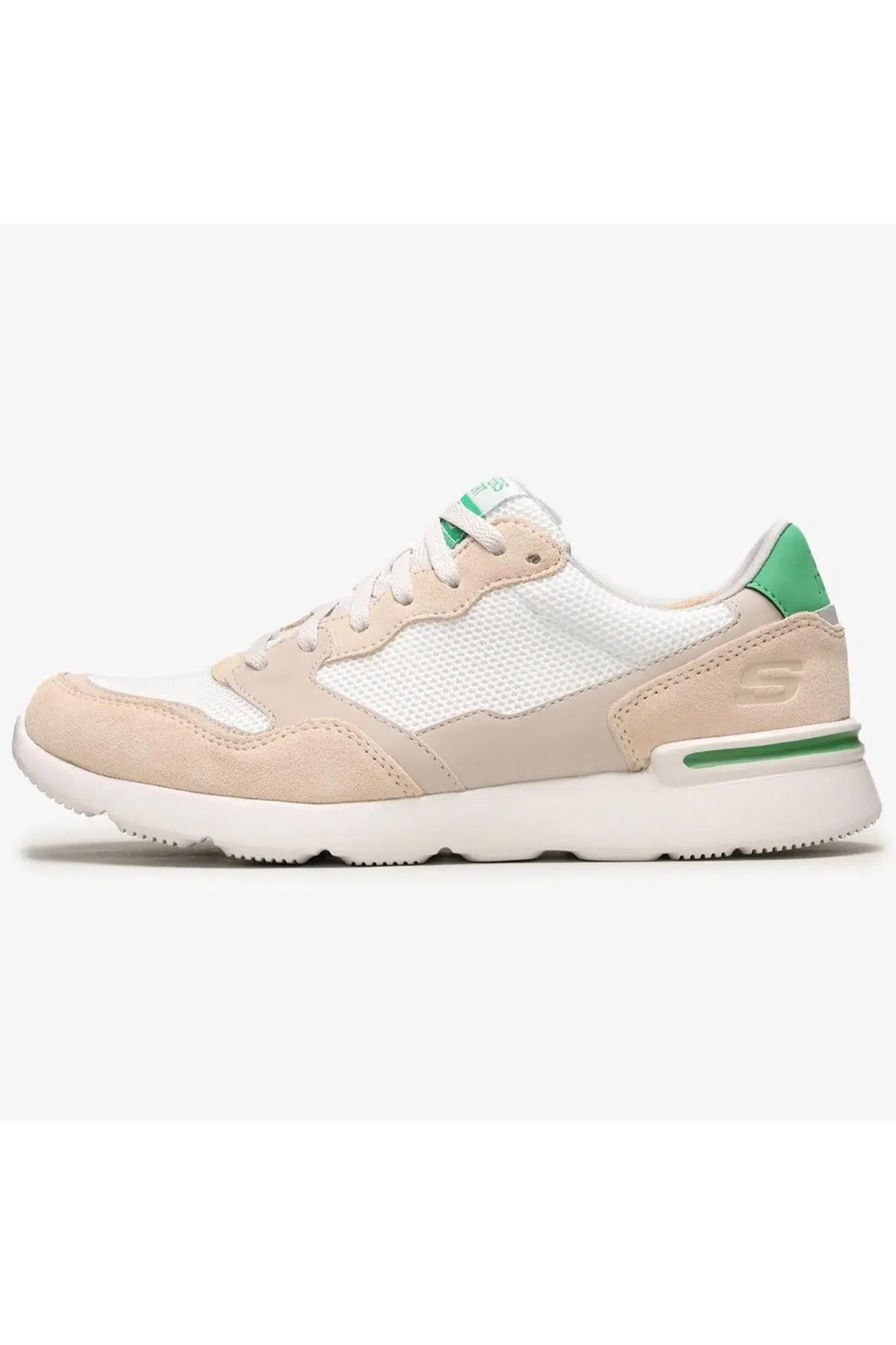 Skechers City Jogger Memory Foam Mens Sneaker Hafızalı Taban Erkek Günlük Spor Ayakkabı Krem