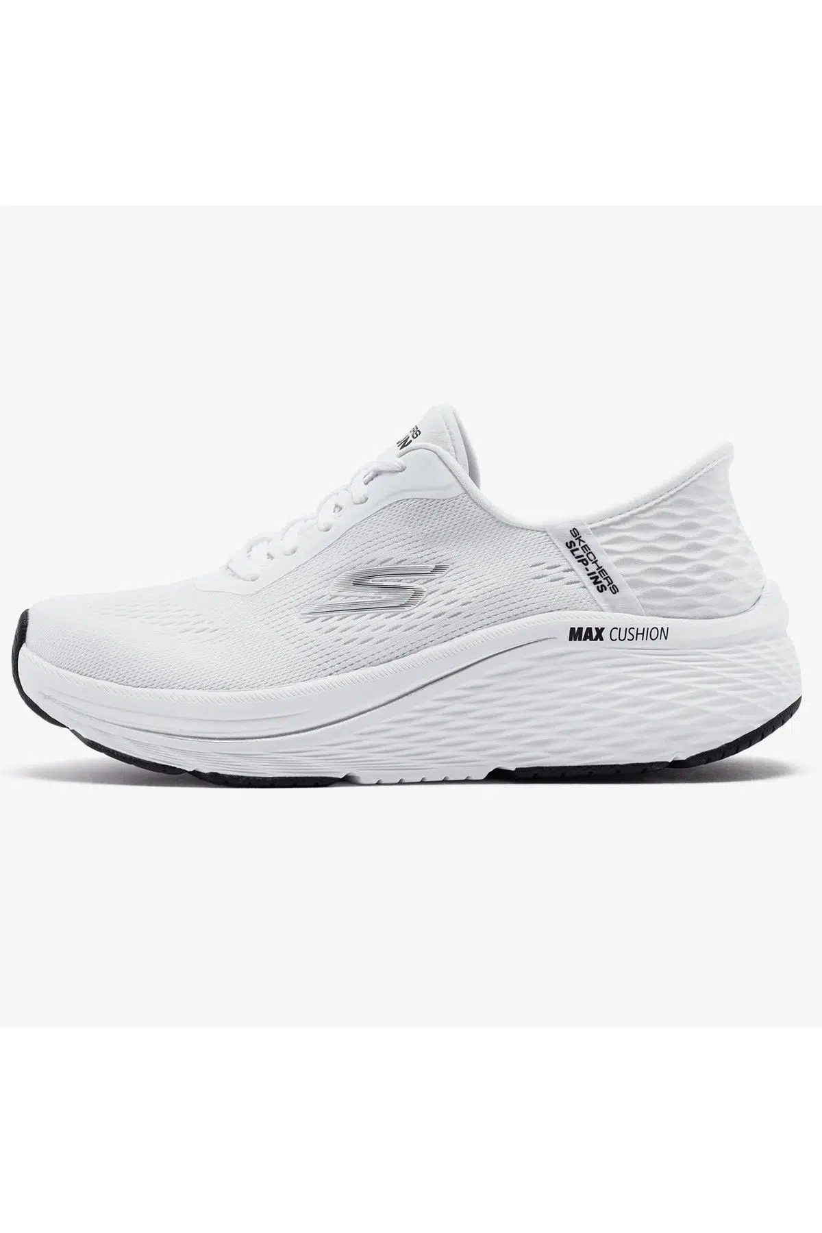 Skechers Cushioning Elite 2.0 Vanish Memory Foam Walking Shoes Hafızalı Taban Kadın Yürüyüş Ayakkabısı Beyaz