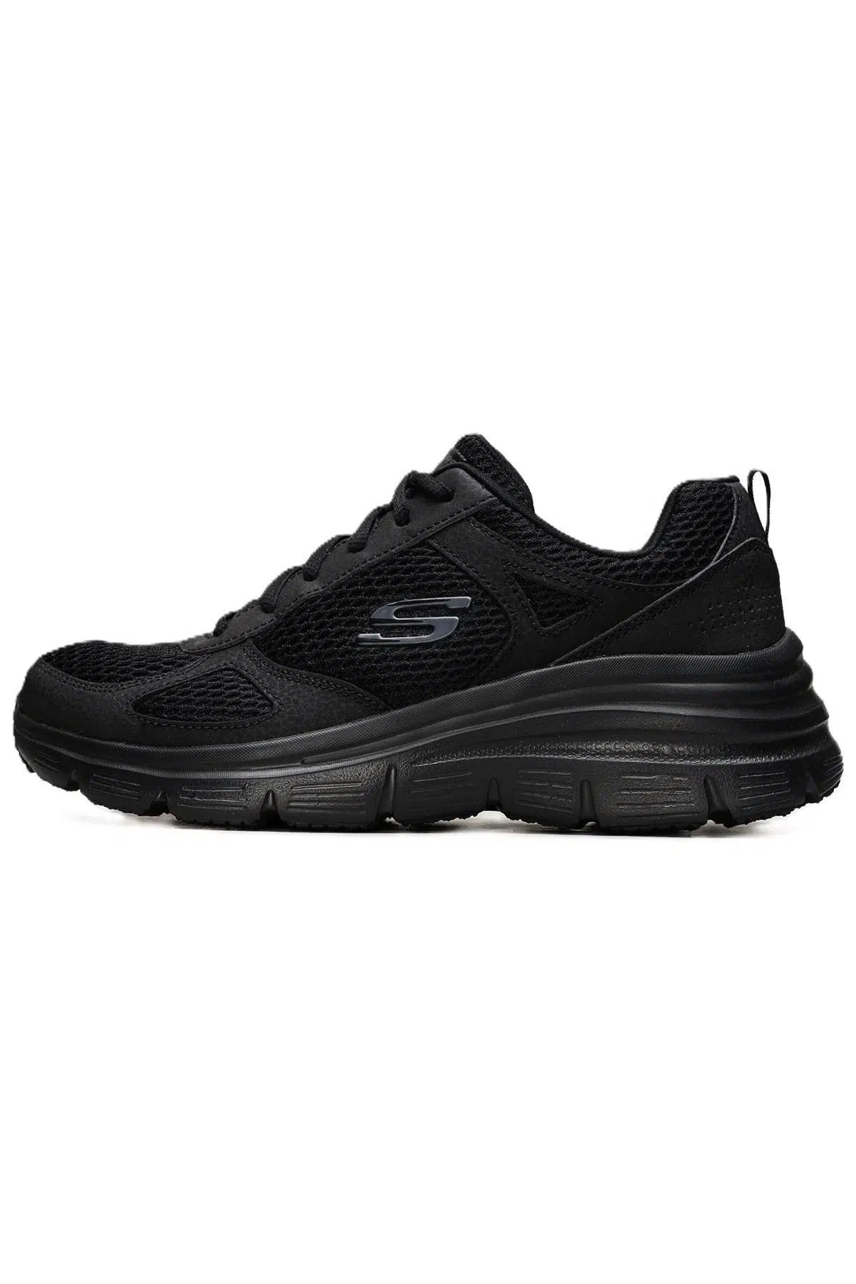 Skechers Fashion Fit-Perfect Mate Womens Walking Shoes Black Kadın Yürüyüş Ayakkabısı Siyah